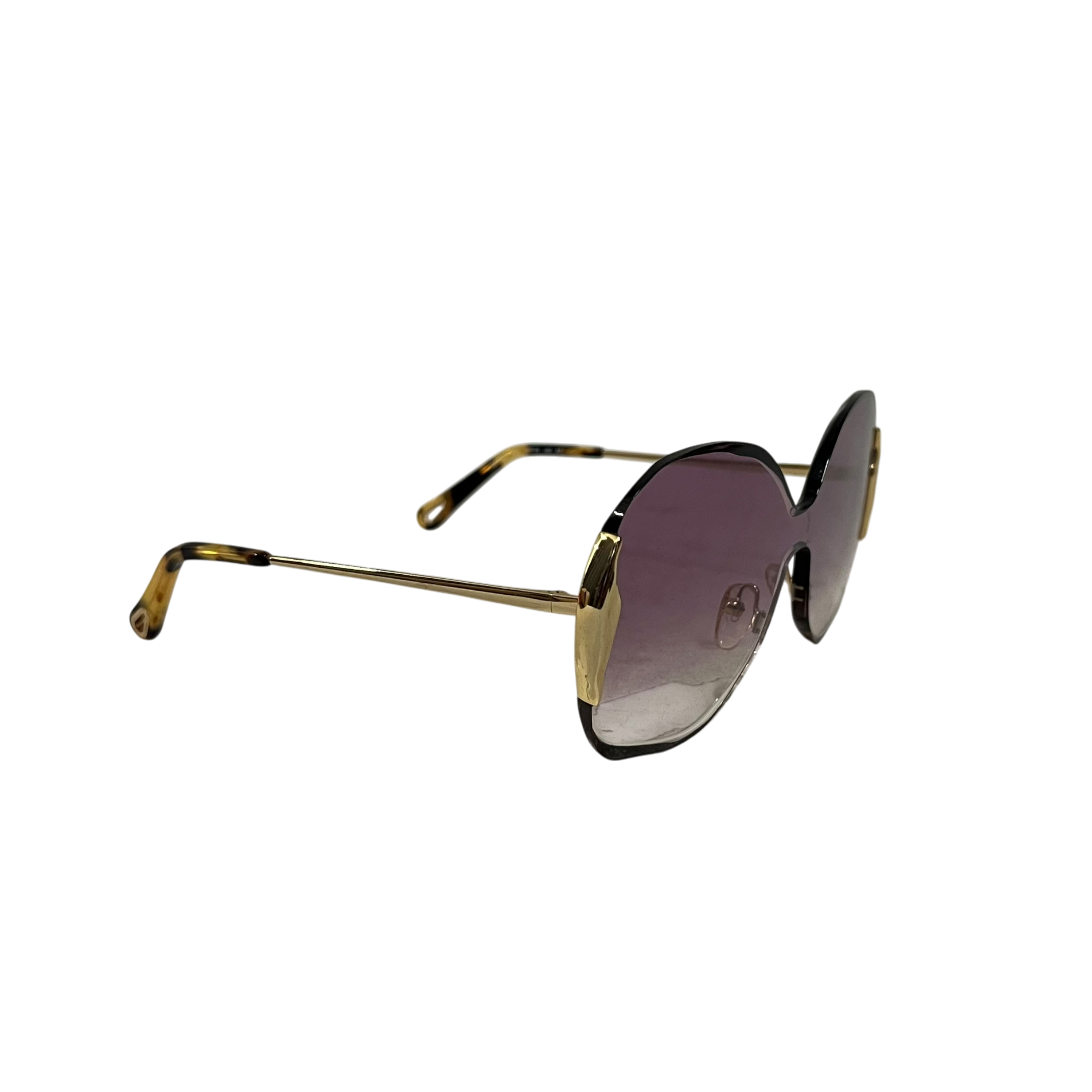 Chloe/Sunglasses/Stripe/Celluloid/PNK/ce162s 824 pink lenses view 2