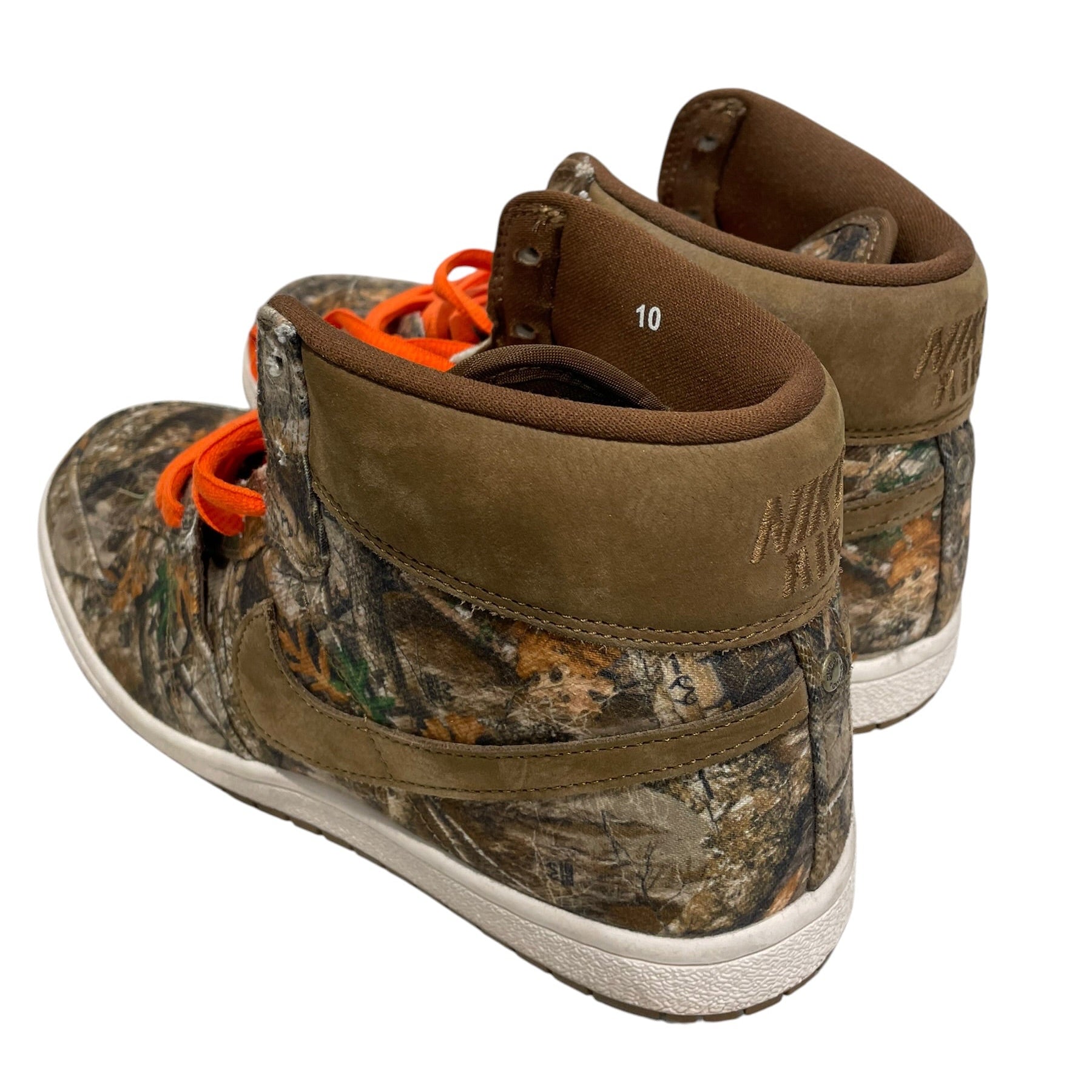 JORDAN BRAND/Hi-Sneakers/US 10/Camouflage/Cotton/KHK/Air Ship PE SP "Realtree" view 2