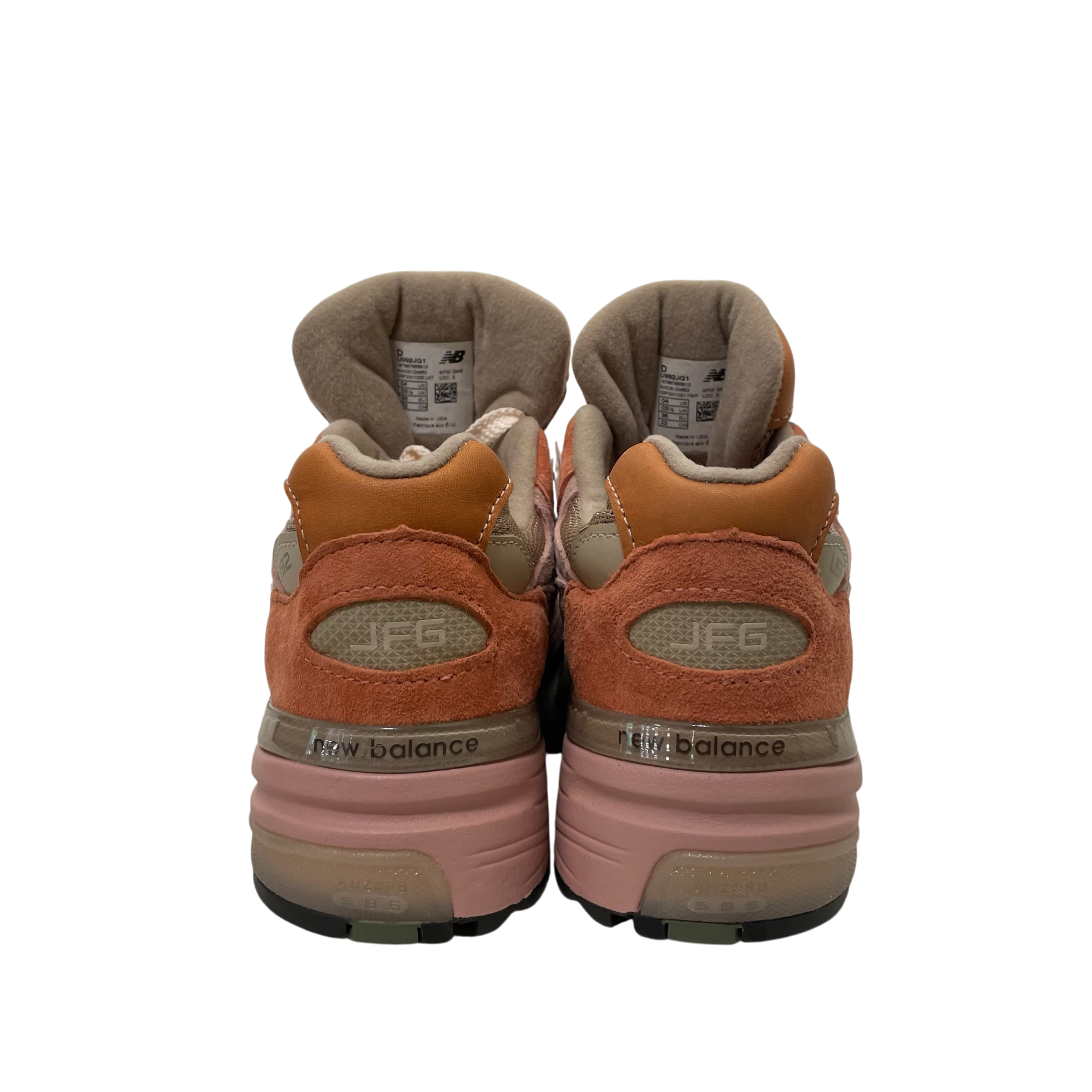NEW BALANCE/Low-Sneakers/US 4/PNK/992 JOE FRESHGOODS AGE WELL view 4