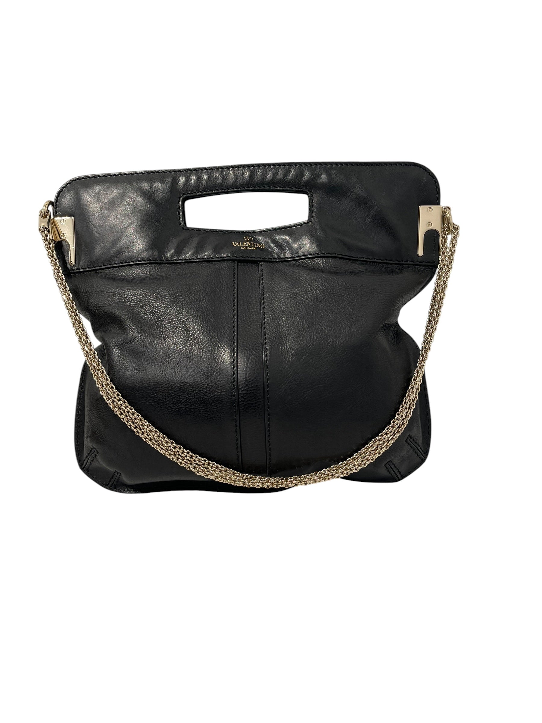 VALENTINO/Bag/Leather/BLK/ROCKSTUD CLUTCH BAG view 2