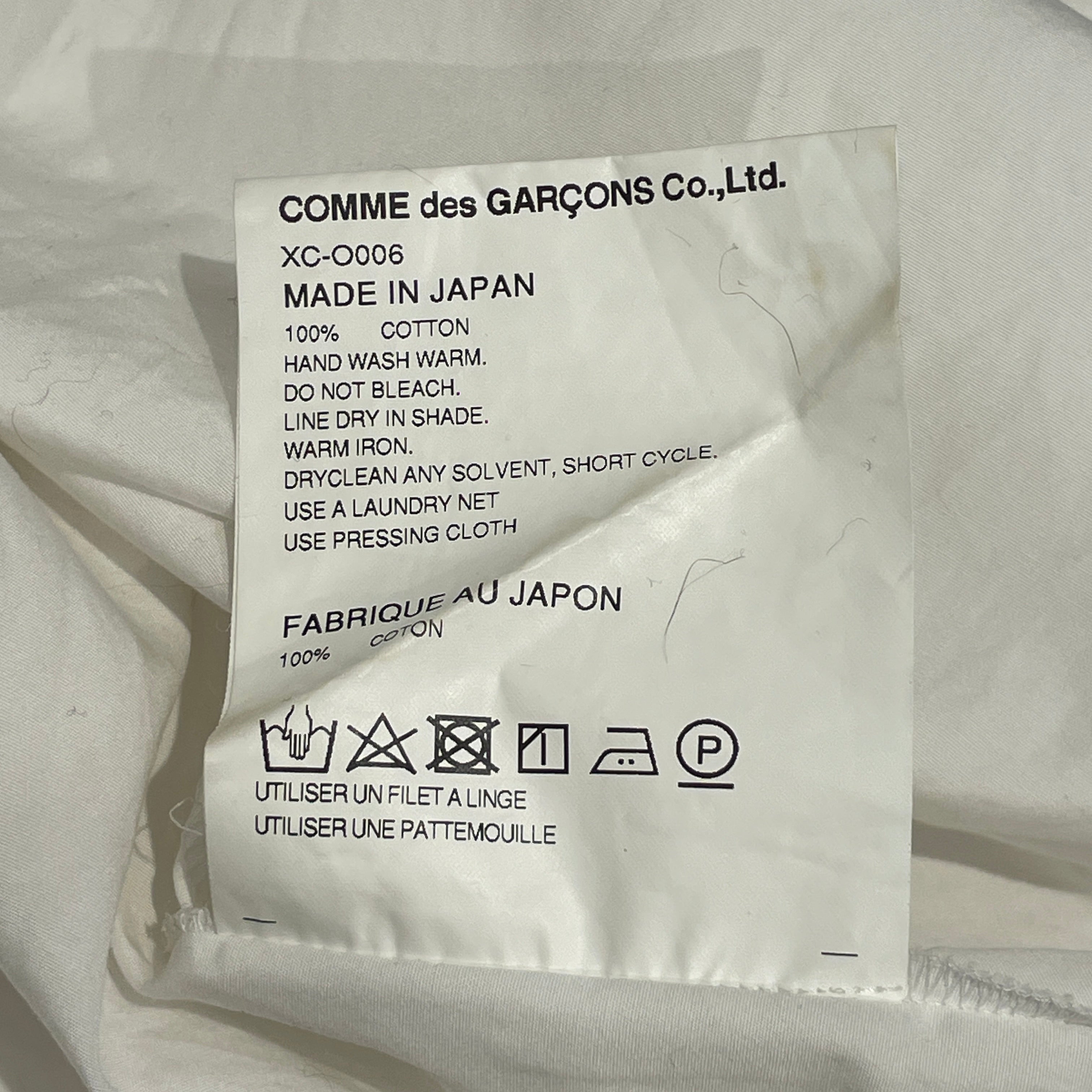 JUNYA WATANABE COMME des GARCONS/SS Dress/S/Cotton/WHT/Mini Length/JUNYA WATANABE DENIM DRESS view 5