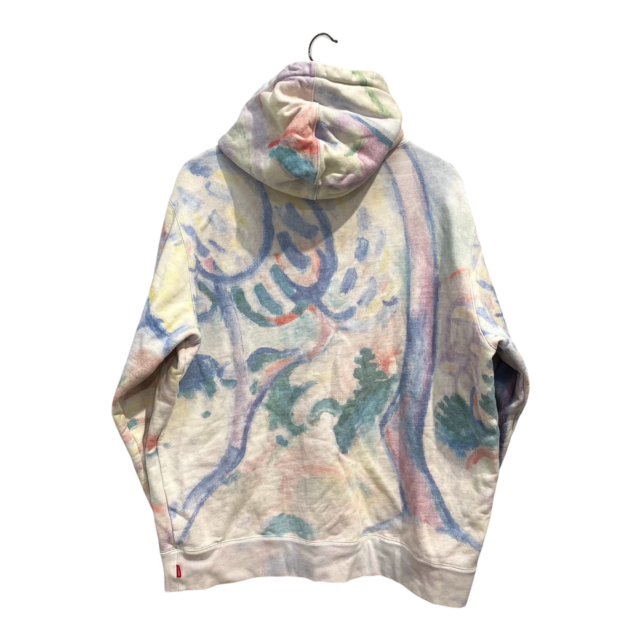 Supreme/Hoodie/L/Cotton/MLT/water color multi color effect view 2