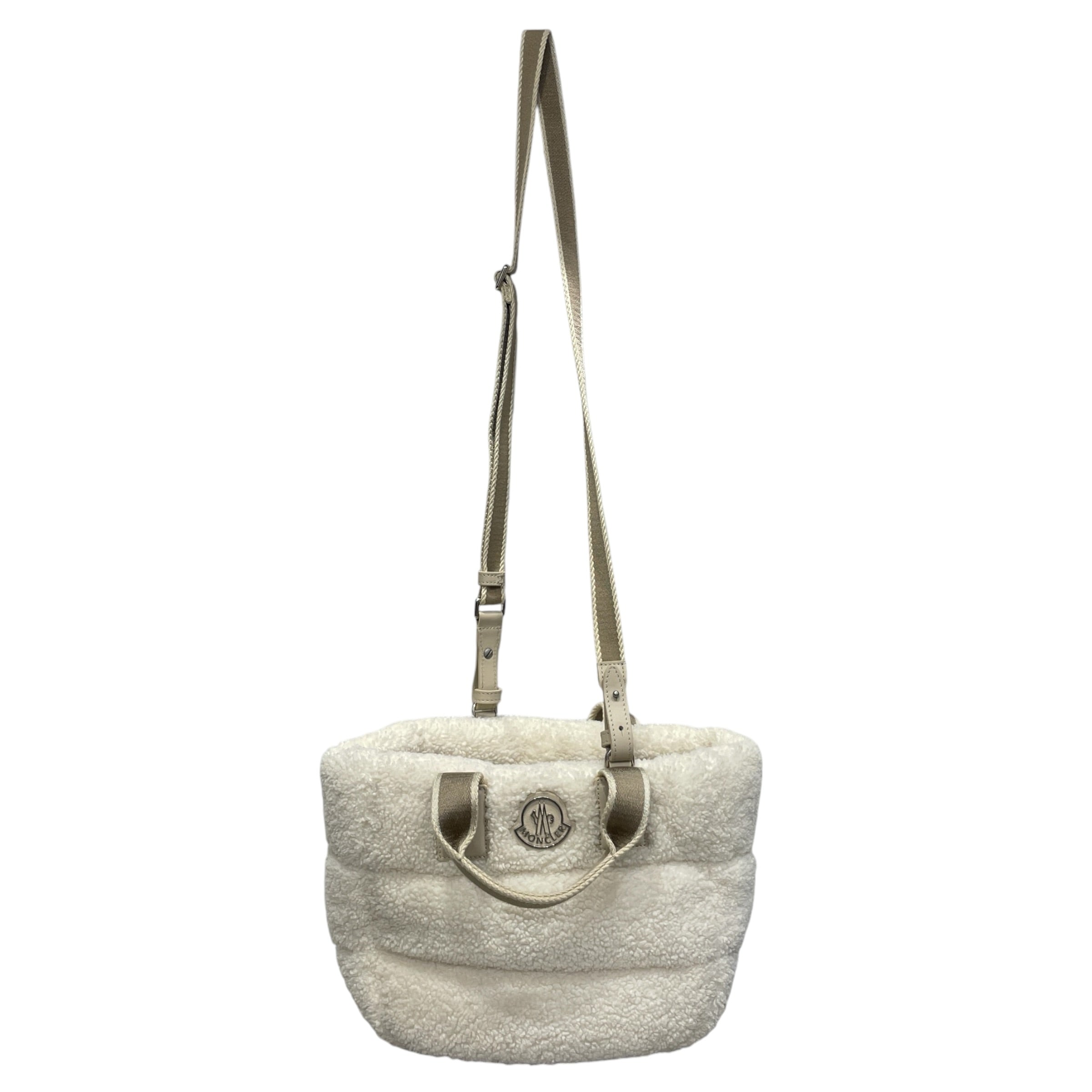 MONCLER/Cross Body Bag/Fake Fur/WHT/ view 1