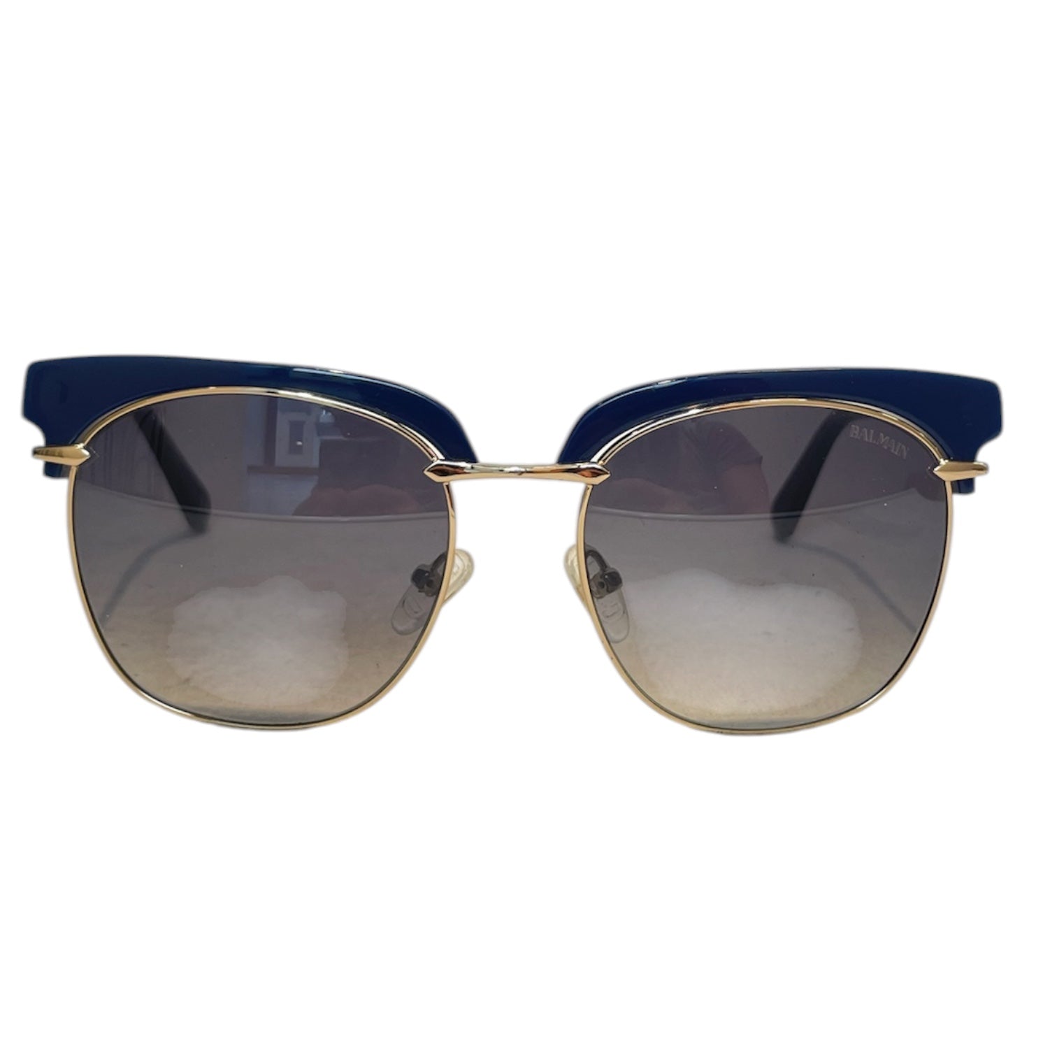 BALMAIN/Sunglasses/Metal/NVY/M's/wayfarer/bl2502/france/cat.3 view 1