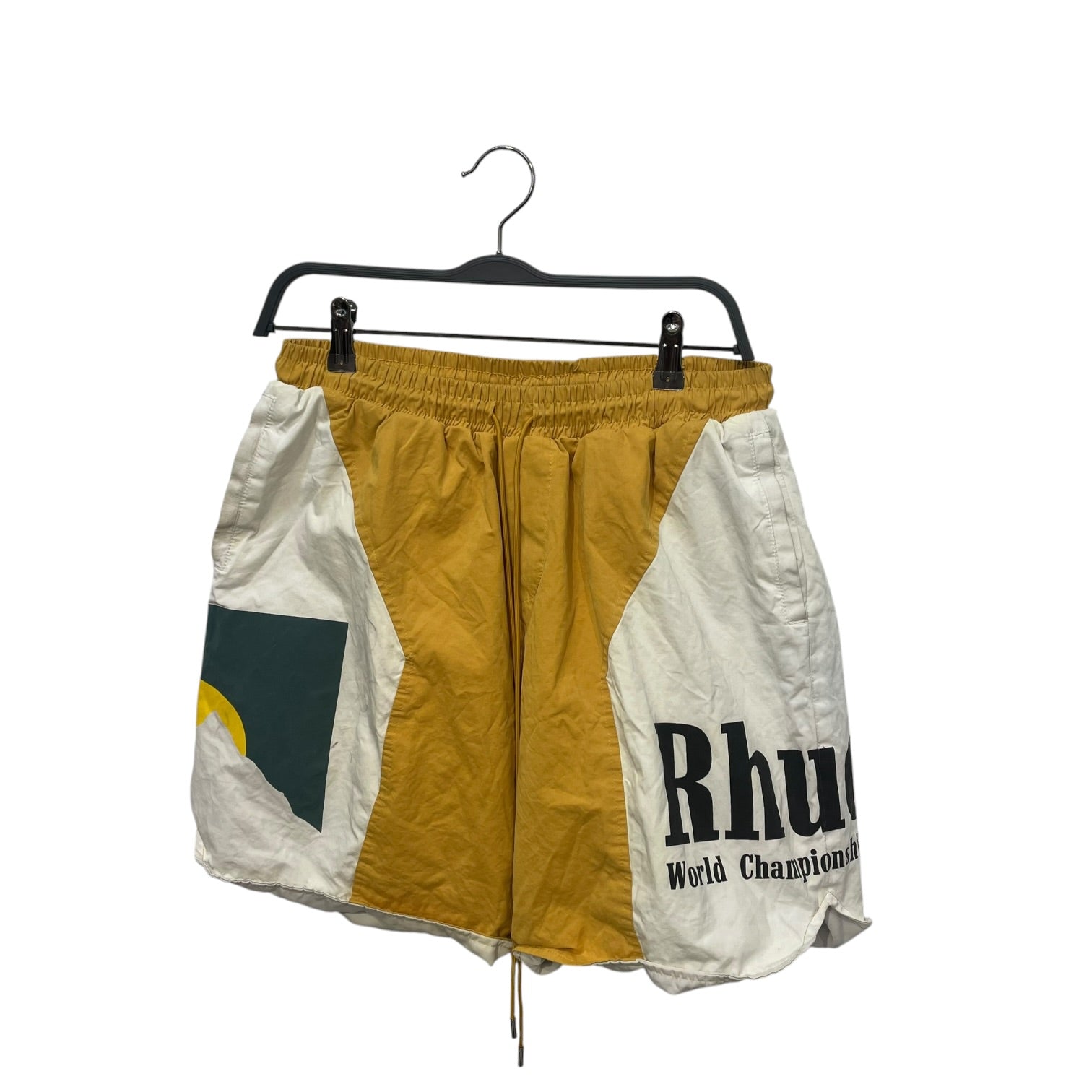 RHUDE/Shorts/L/Cotton/GLD/championship a/w 2022 view 1
