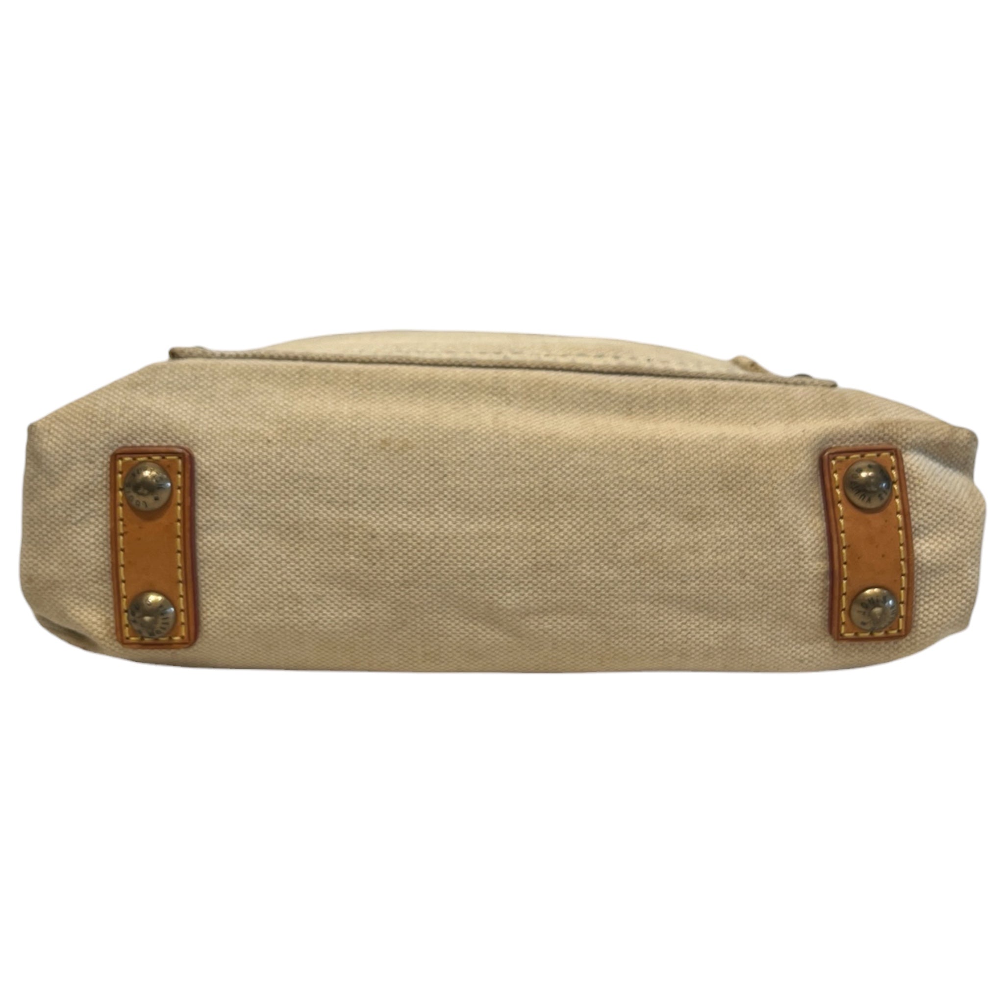 LOUIS VUITTON/Hand Bag/Graphic/Cotton/BEG/MI1005 view 3