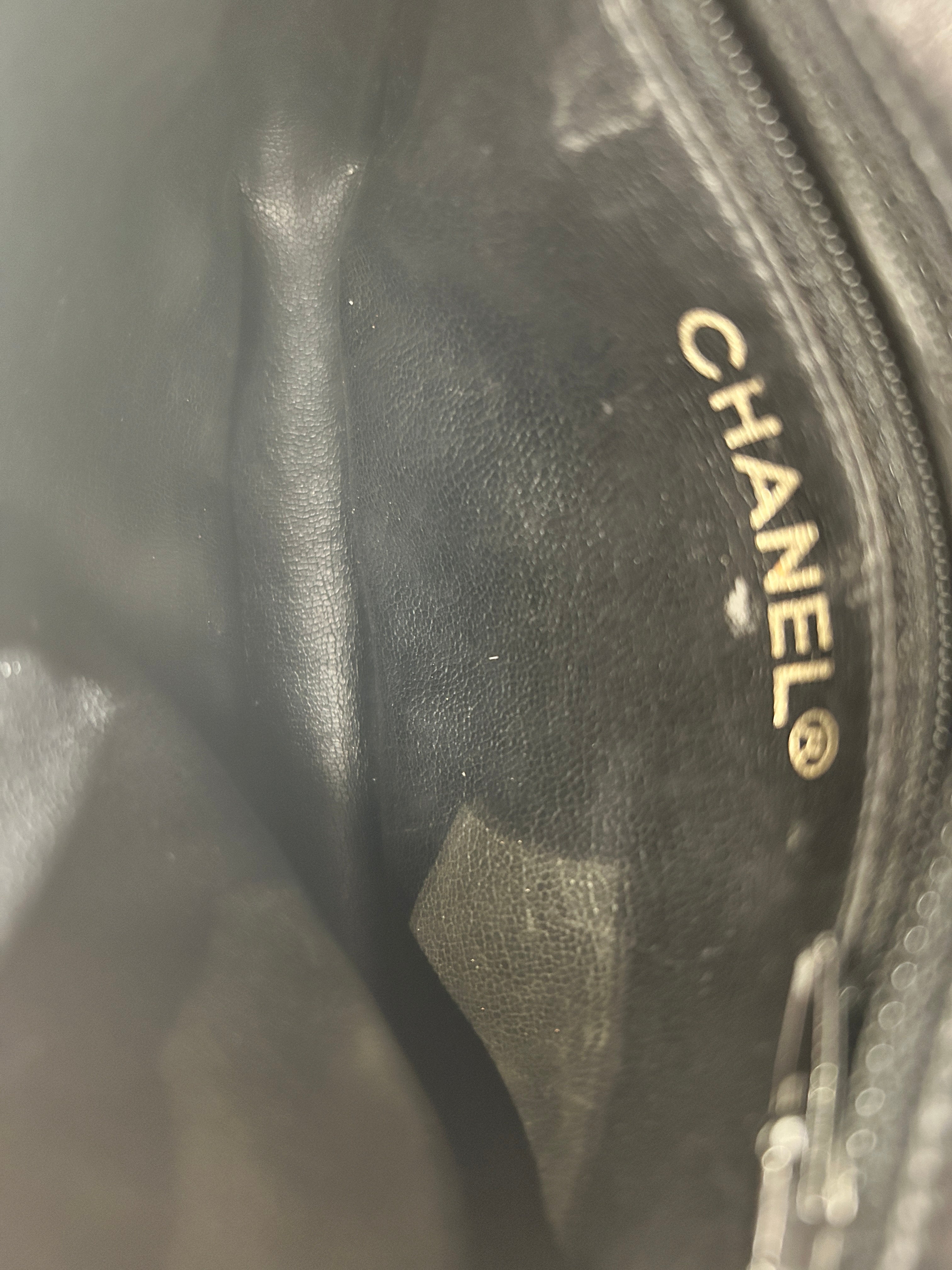 CHANEL/Bag/Leather/BLK/Waist Pouch view 4
