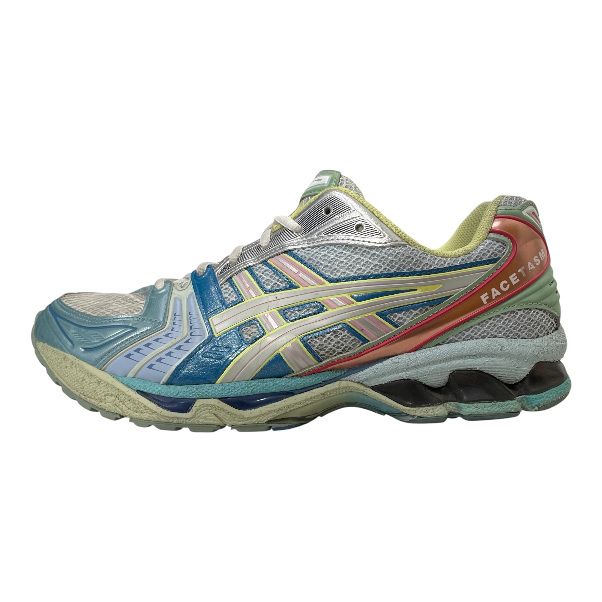 ASICS/Low-Sneakers/US 11.5/Cotton/BLU/FACETASM view 3
