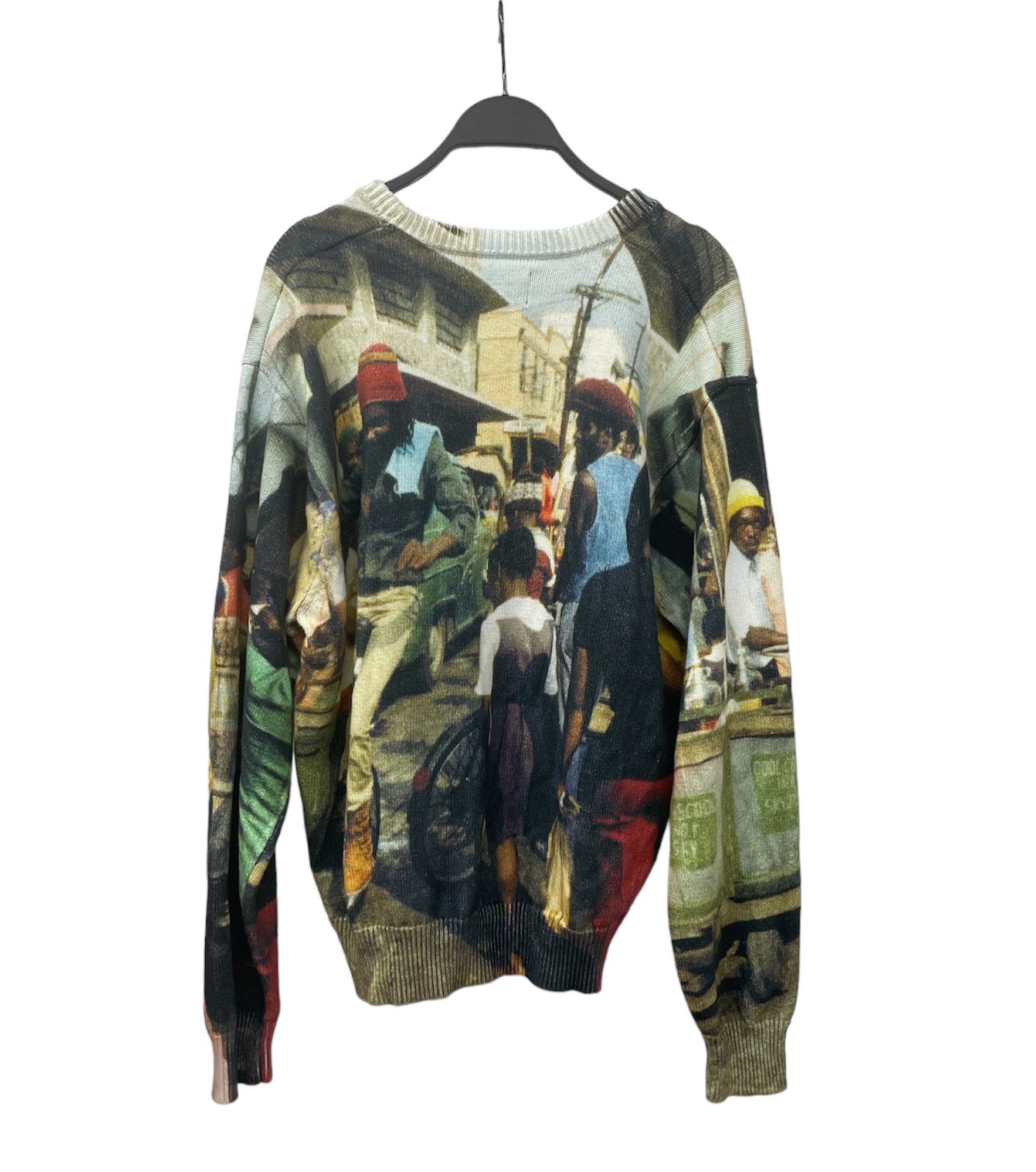 STUSSY/Sweatshirt/L/Plain/Cotton/MLT/PHOTOGRAPHY SWEATER/ view 8