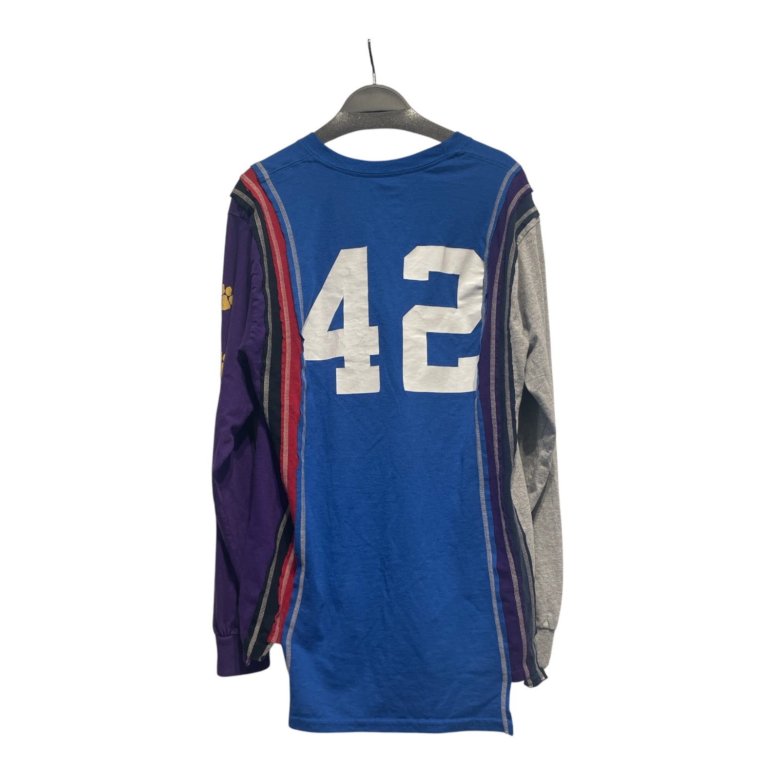 Needles/LS T-Shirt/XL/Cotton/BLU/Graphic/REWORKED SOFTBALL view 2