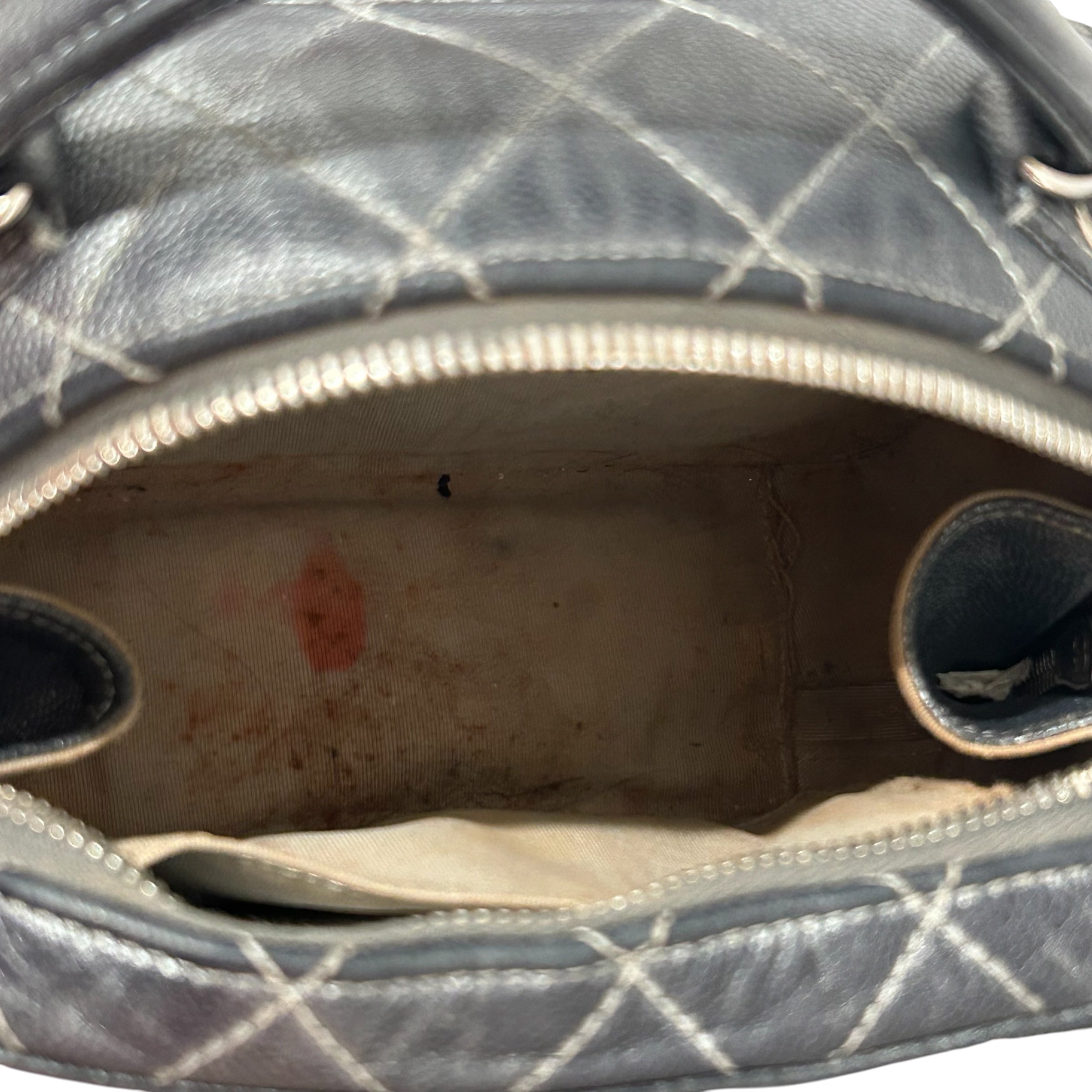 CHANEL/Clutch Bag/Leather/GRY/ view 7