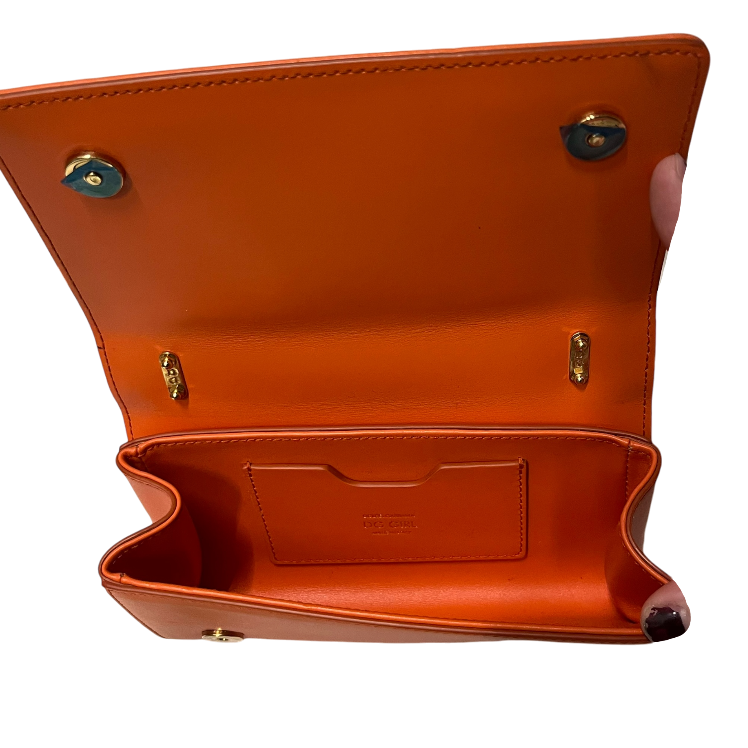 DOLCE&GABBANA/Cross Body Bag/Leather/ORN/baroque logo view 5