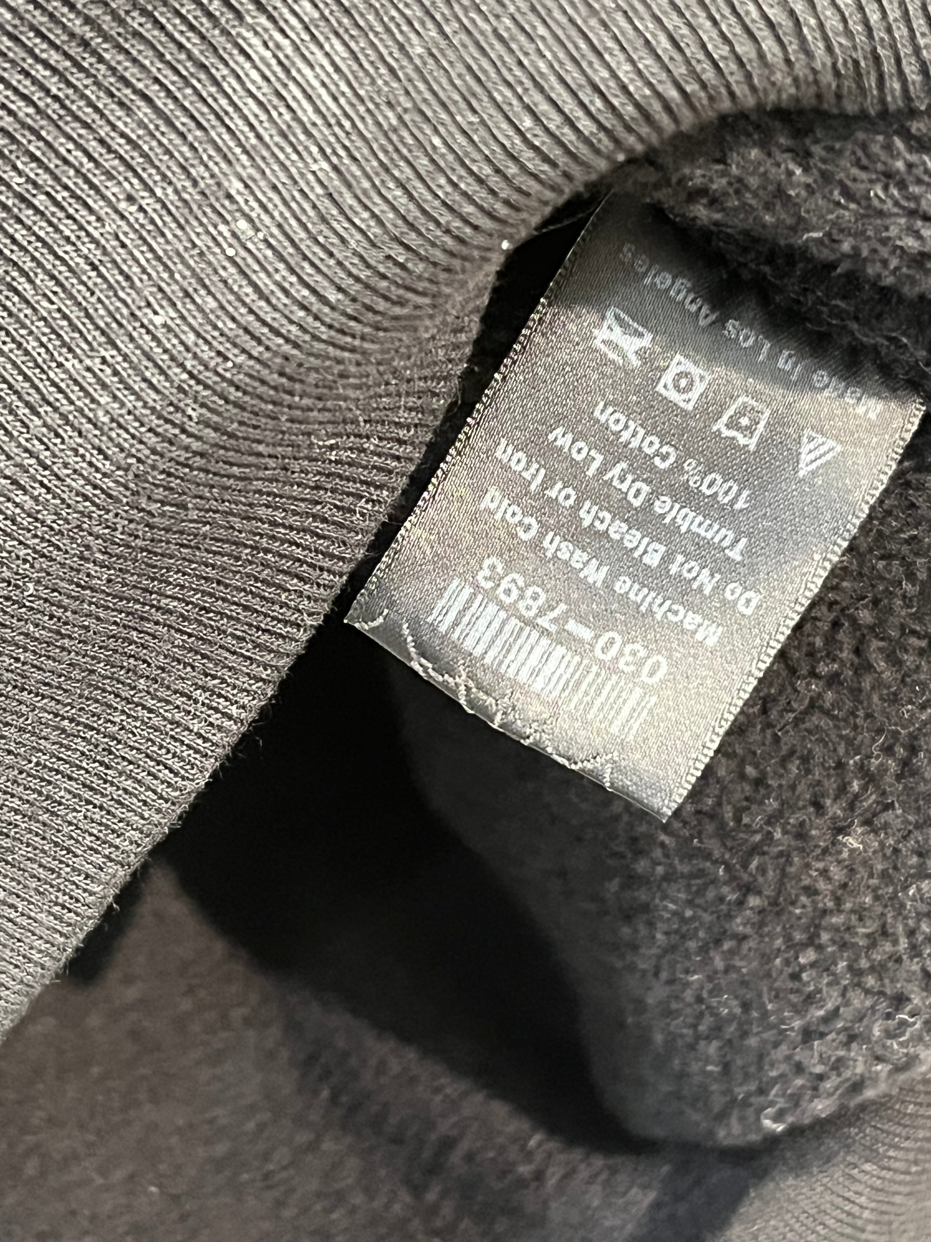 Sp5der/Hoodie/S/Cotton/BLK/yellow text and stars view 4