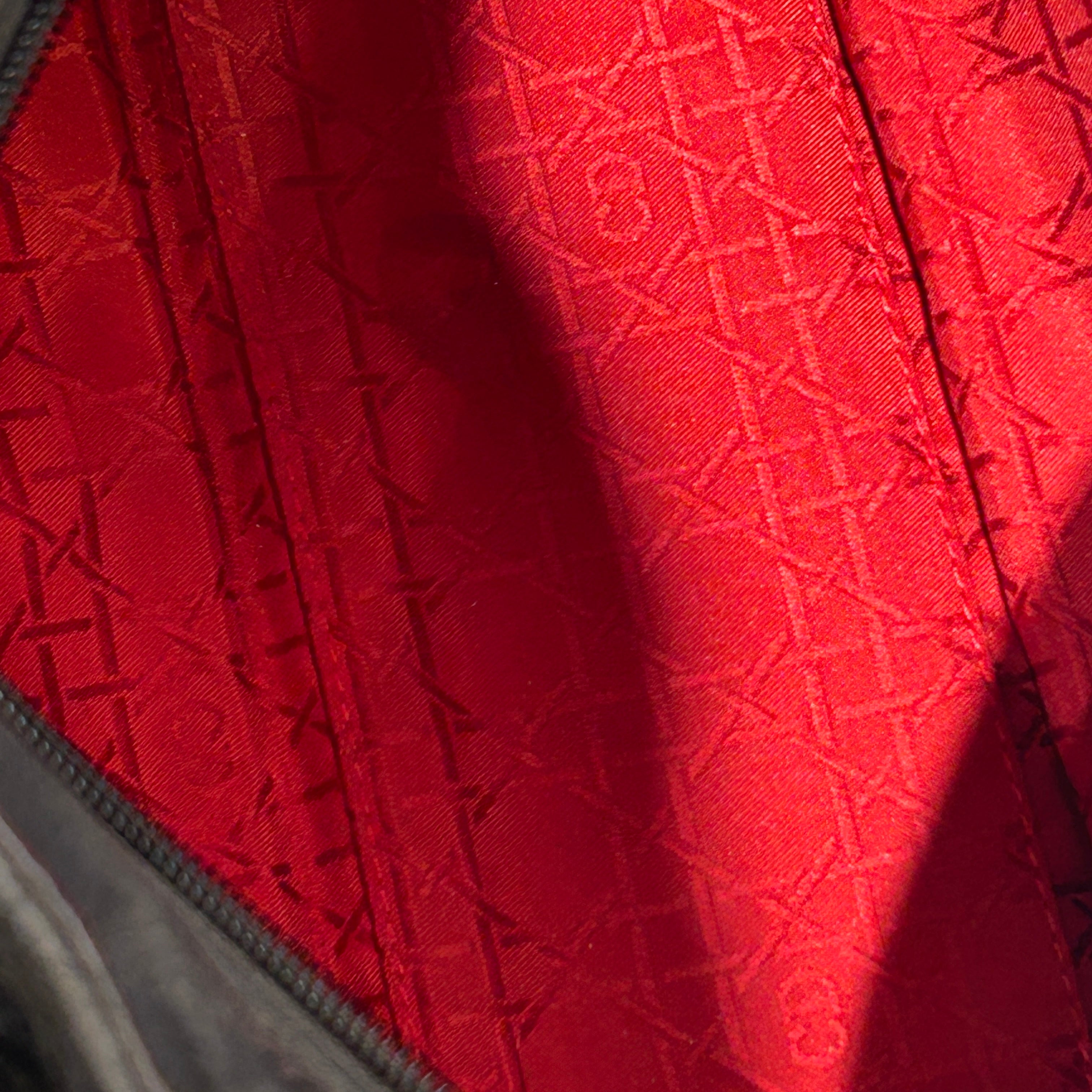 Christian Dior/Hand Bag/Cotton/BLK/VINTAGE LADY DIOR view 4
