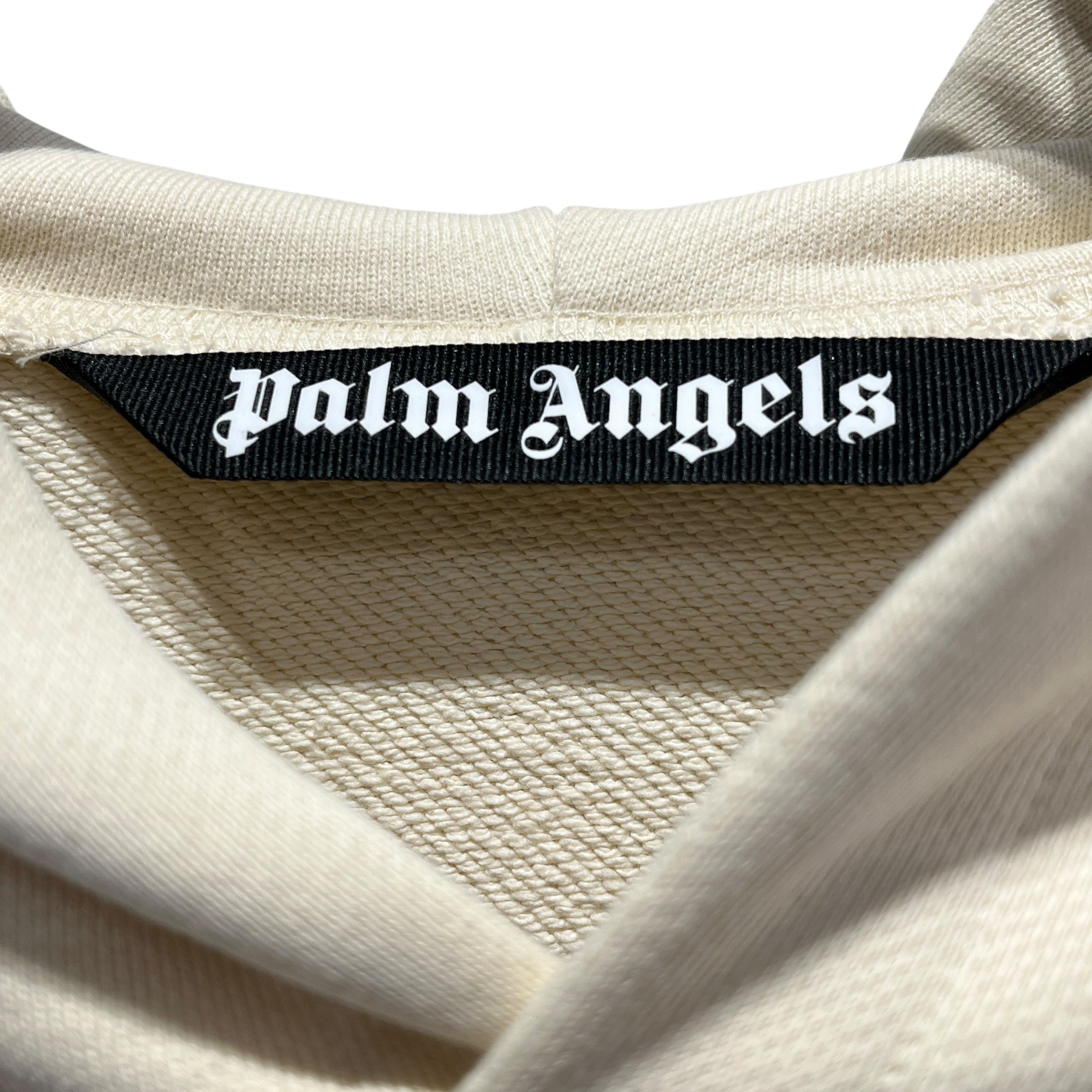 Palm Angels/Hoodie/S/Graphic/Cotton/CRM/Pullover/angels pin up girl view 3
