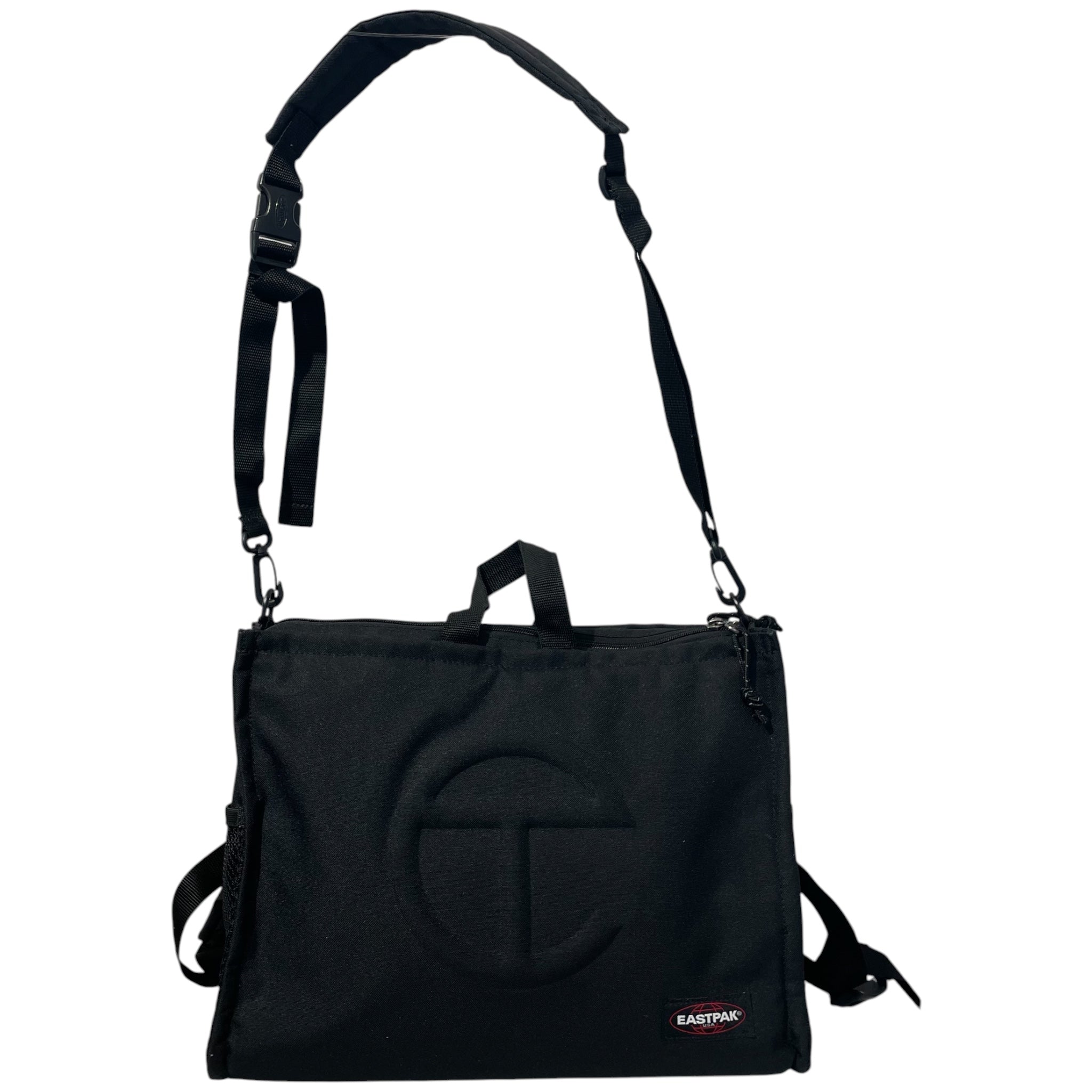 Telfar/EASTPAK/Backpack/Cotton/BLK/EK0A5BBF/-/S06-OS view 1