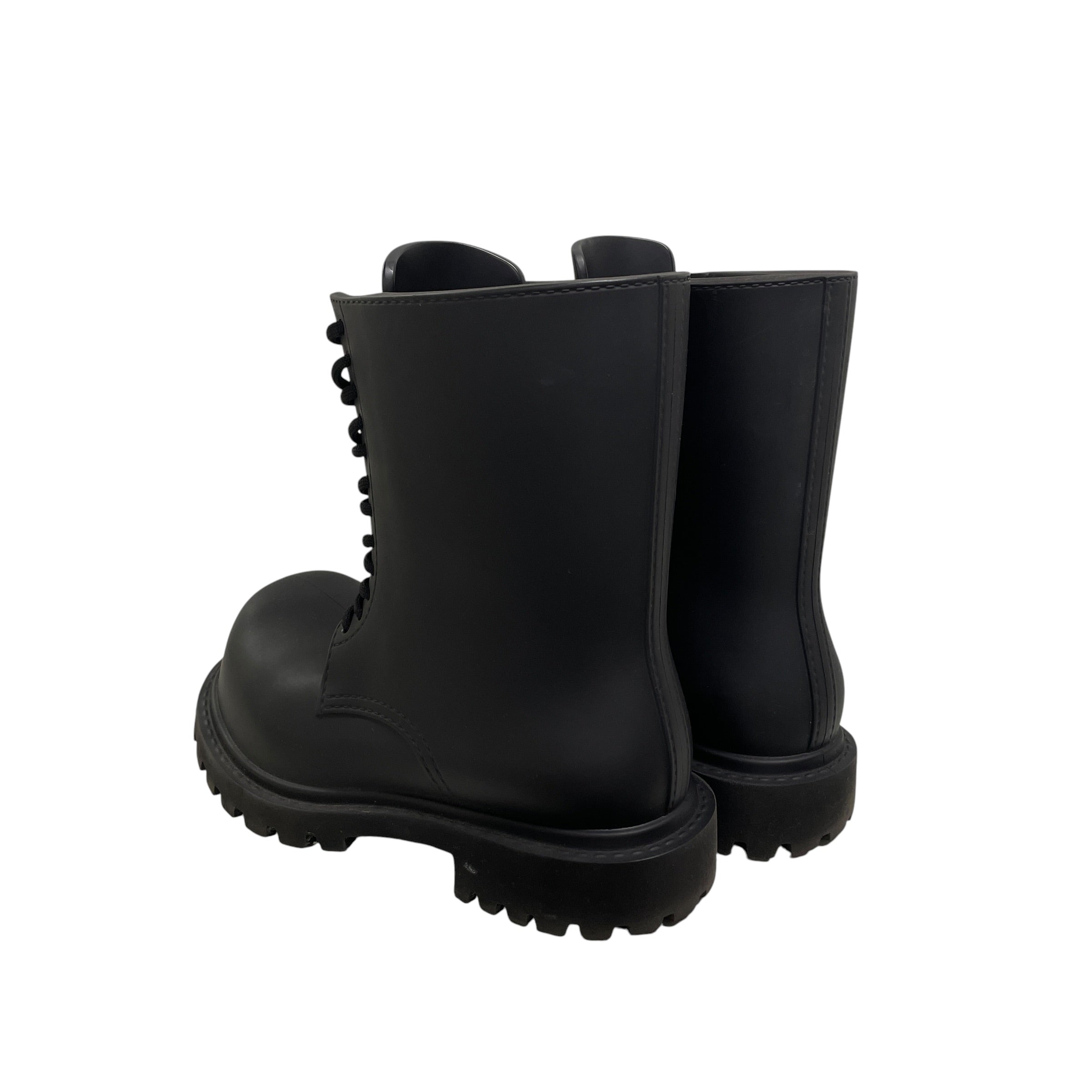 BALENCIAGA/Lace Up Boots/BLK/STEROID/ LACE UP/ 717807 view 2