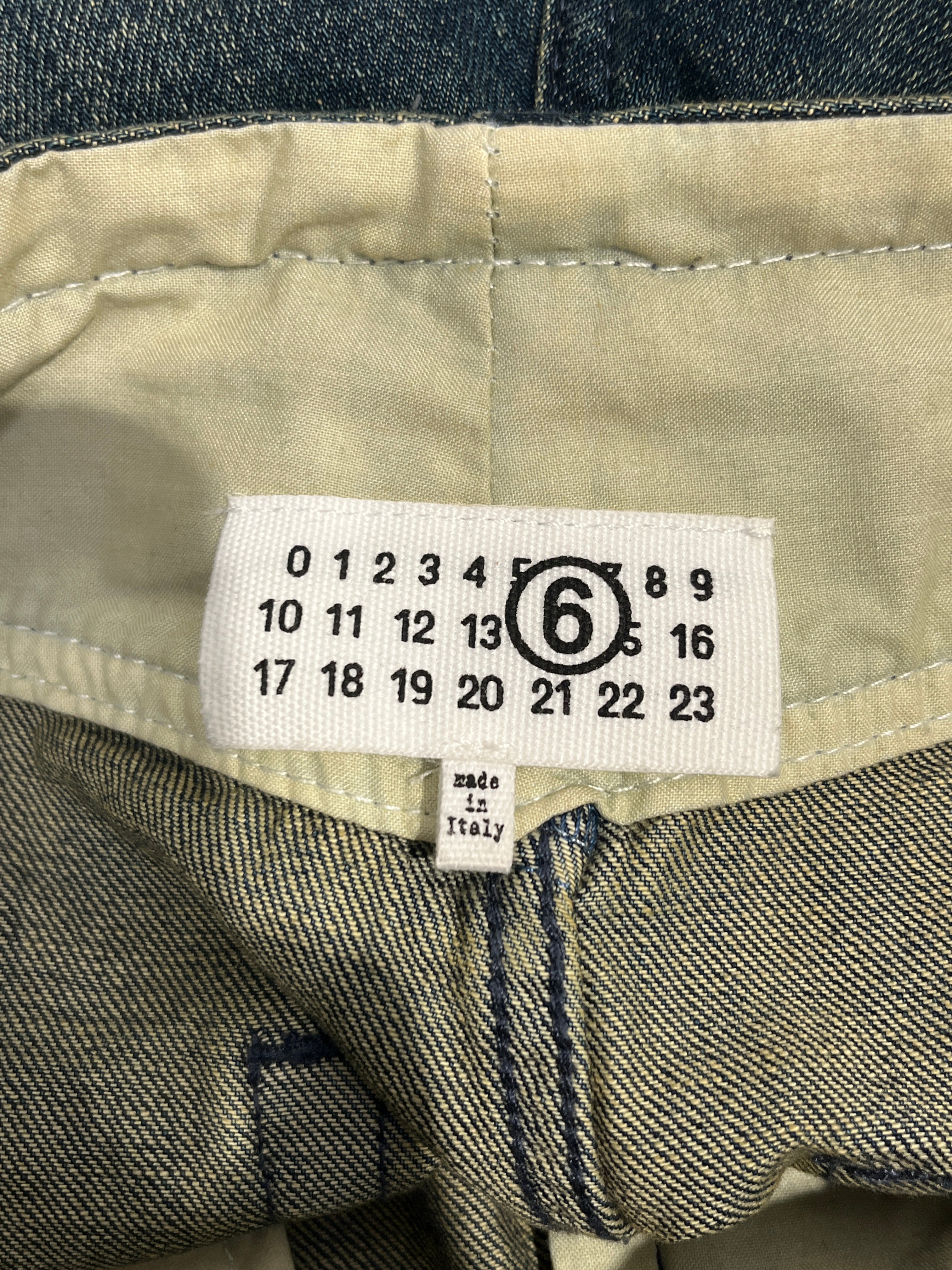MM6/Pants/38/Denim/BLU/FADED DENIM view 3