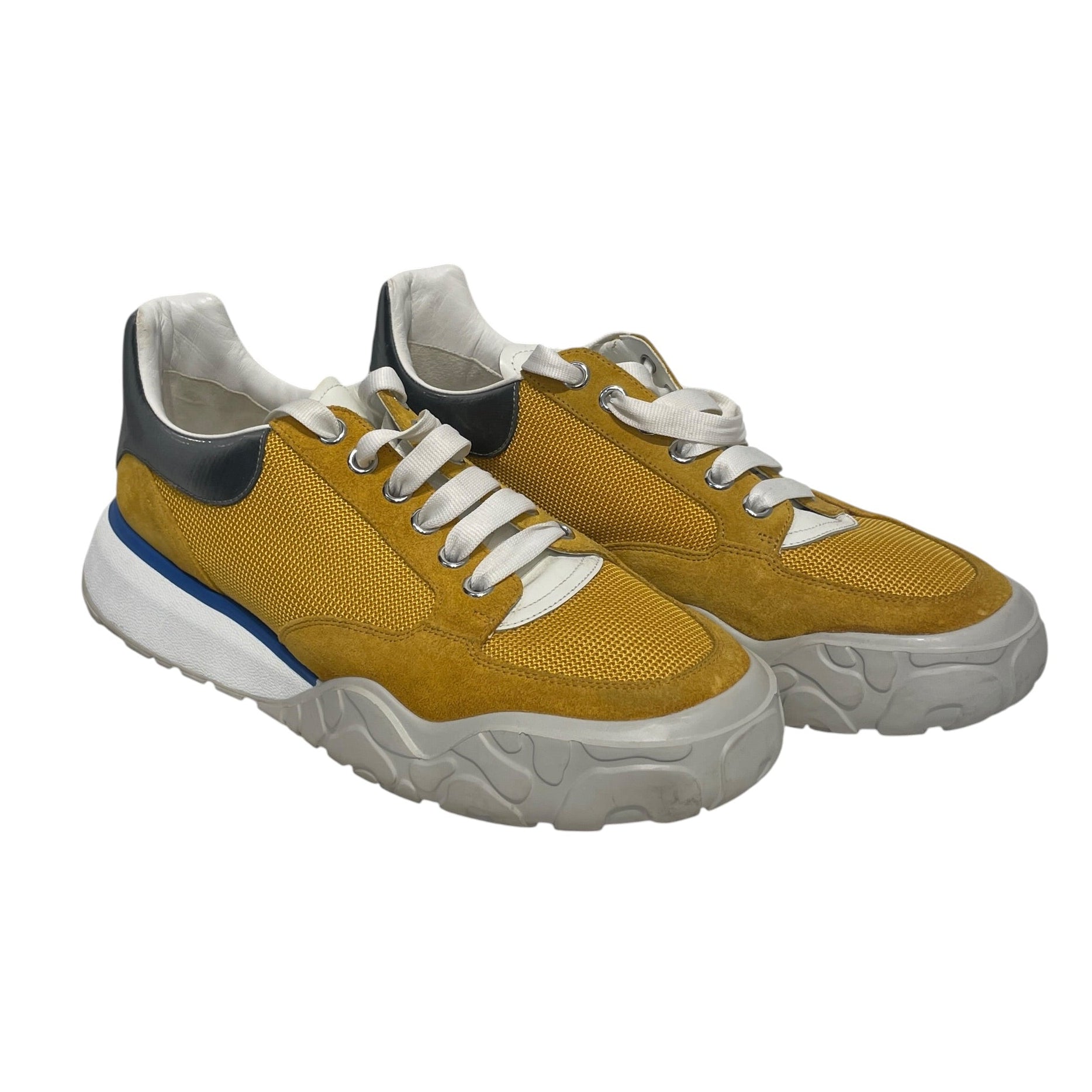 Alexander McQueen/Low-Sneakers/EU 44/Suede/YEL/ view 1