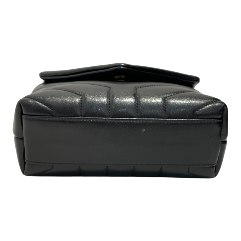 YVES SAINT LAURENT/Cross Body Bag/Leather/BLK/
