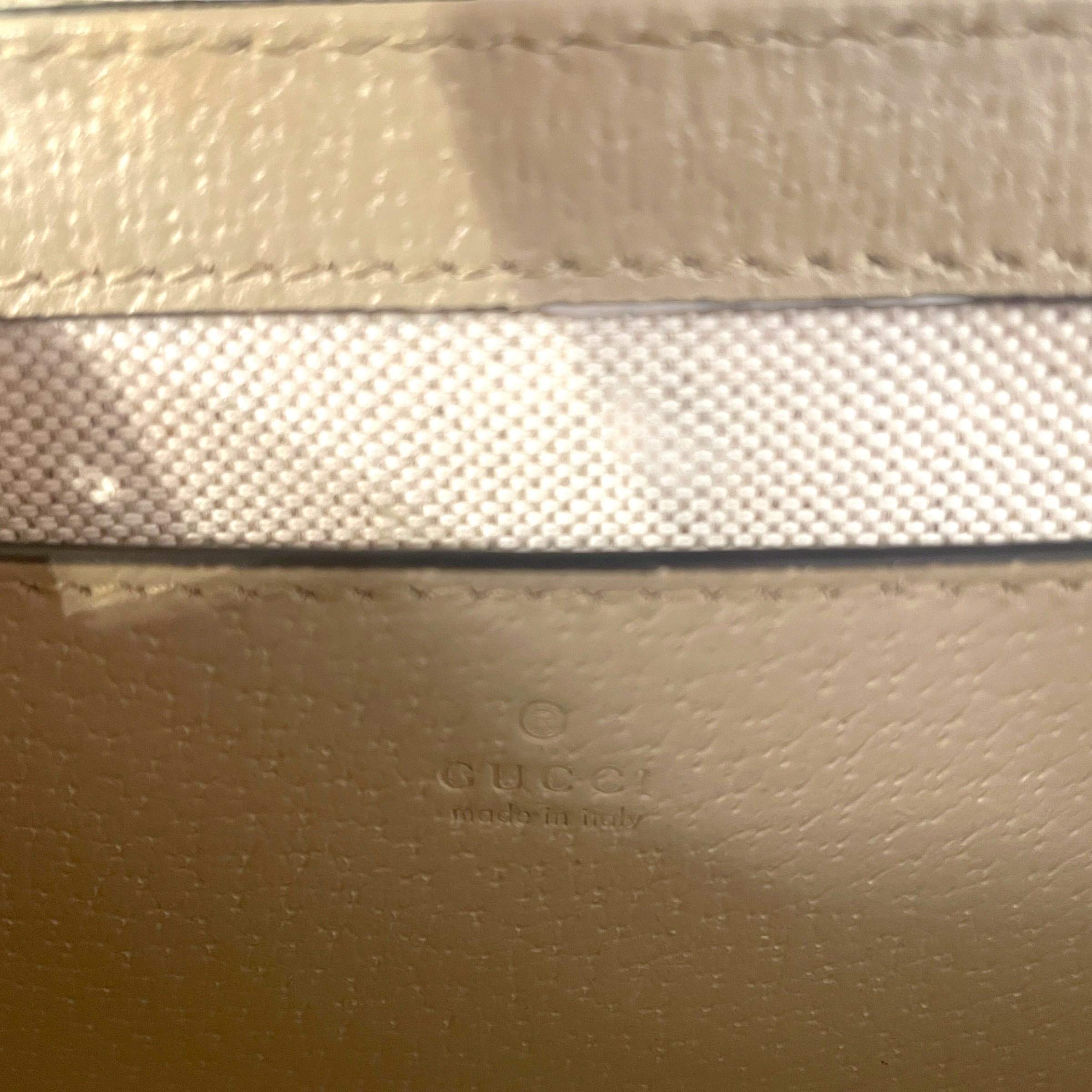 GUCCI/Cross Body Bag/Monogram/Leather/CRM/ophidia pochette beige/oatmeal view 8