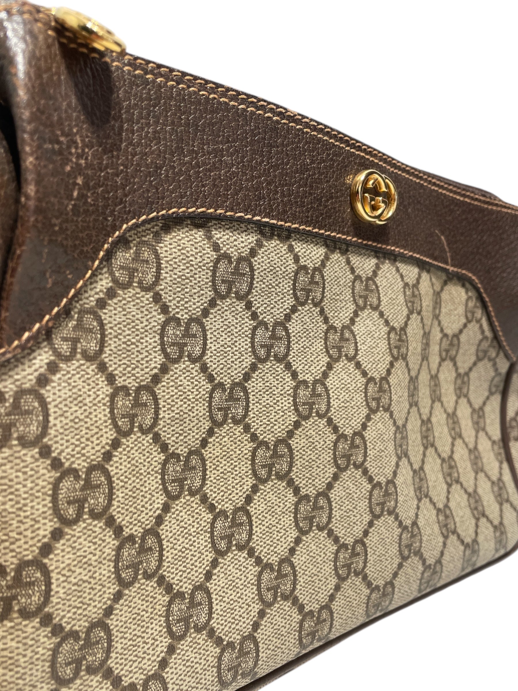 GUCCI/Cross Body Bag/Monogram/KHK/Supreme Ophidia Rectangle view 6