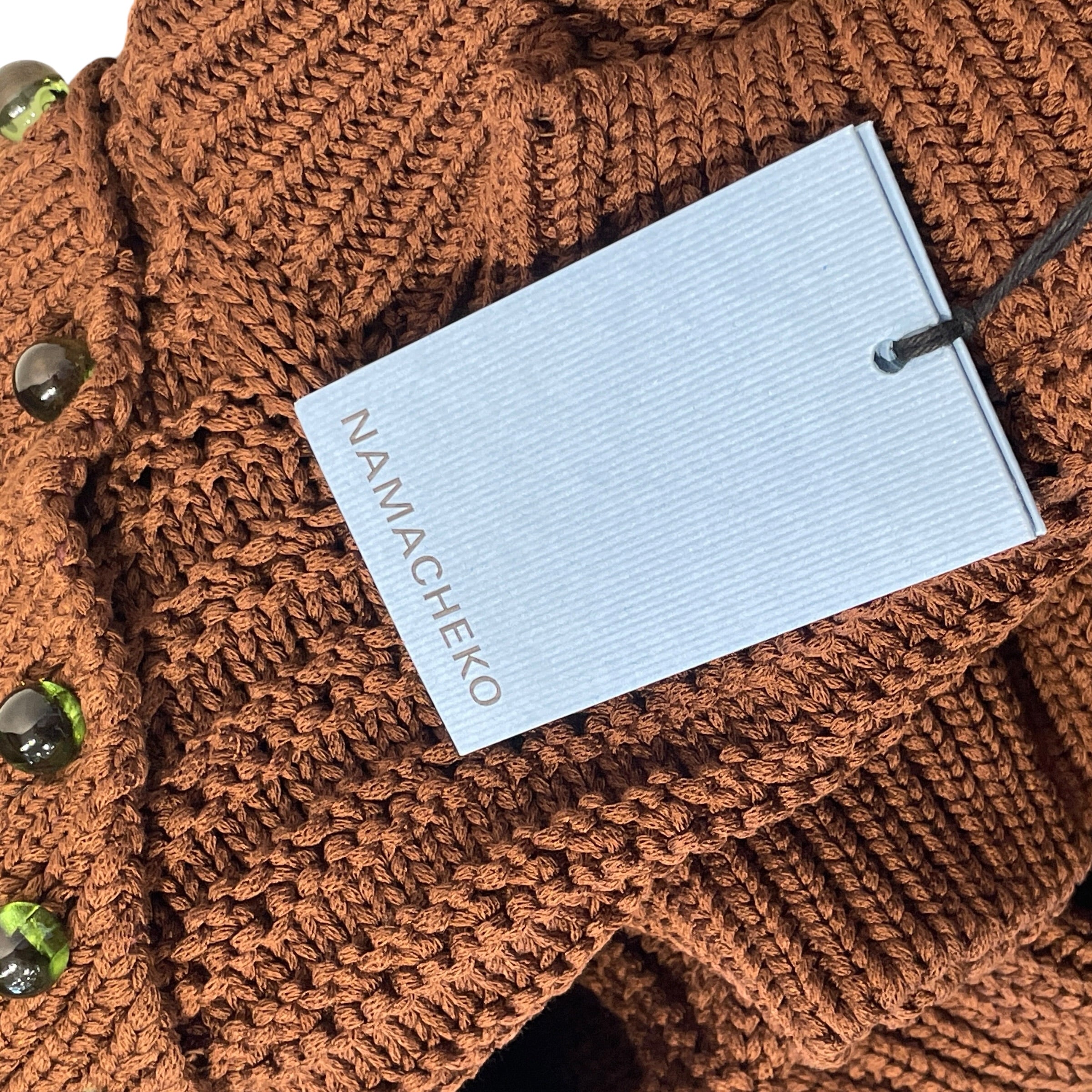 NAMACHEKO/Sweater/38/Wool/BRW/MARBLE RAGLAN view 5