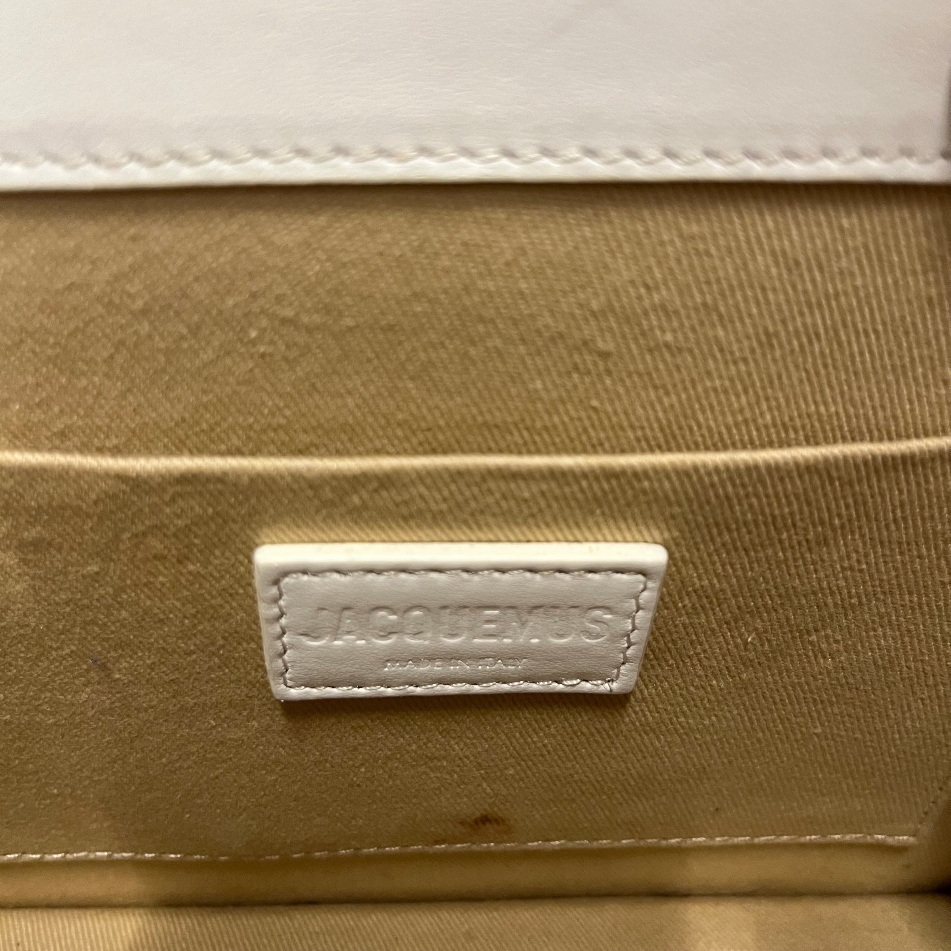JACQUEMUS/Hand Bag/Leather/WHT/le chiquito moyen view 6