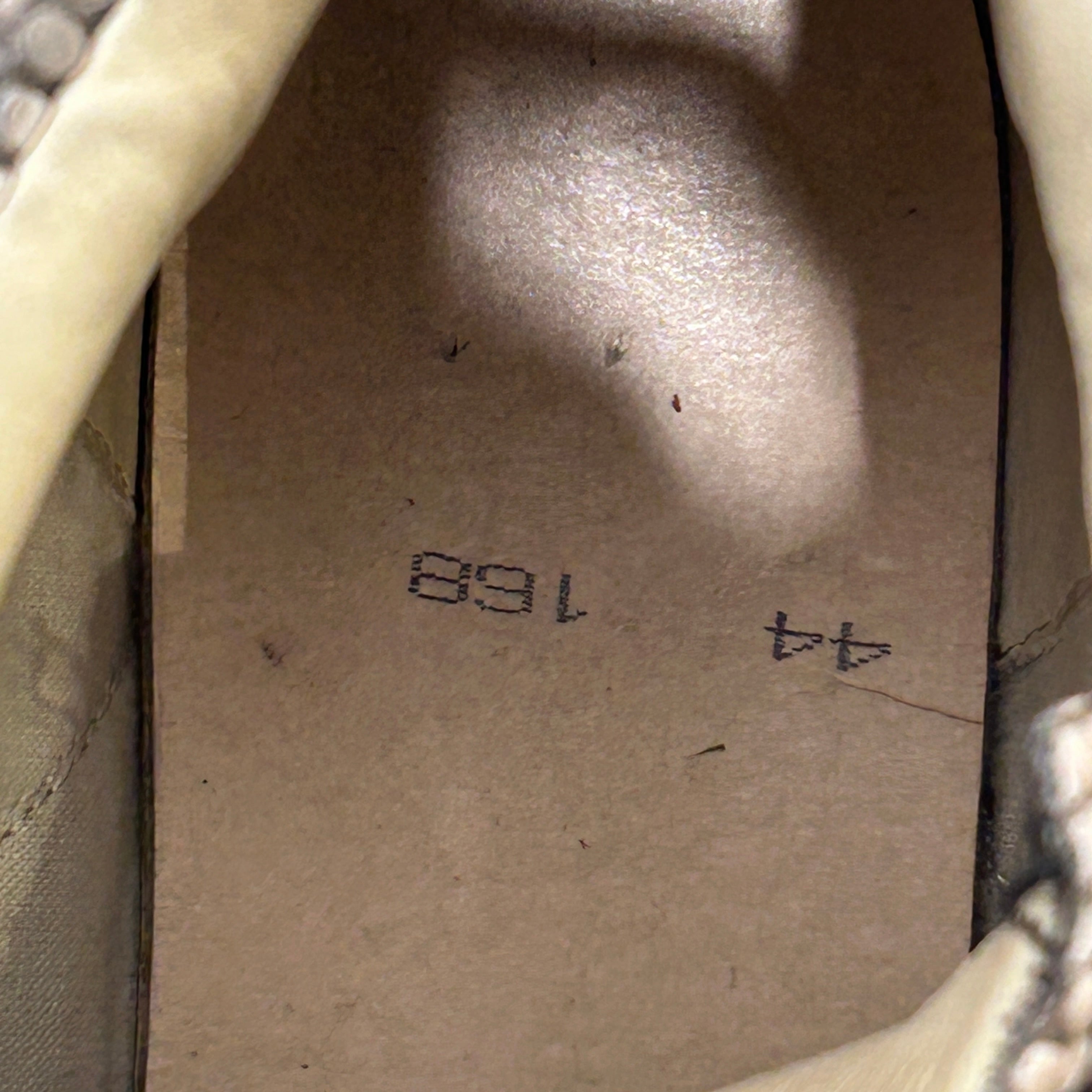 Maison Margiela/Hi-Sneakers/US 11/KHK/MID TOP GAT POLKA DOT view 3