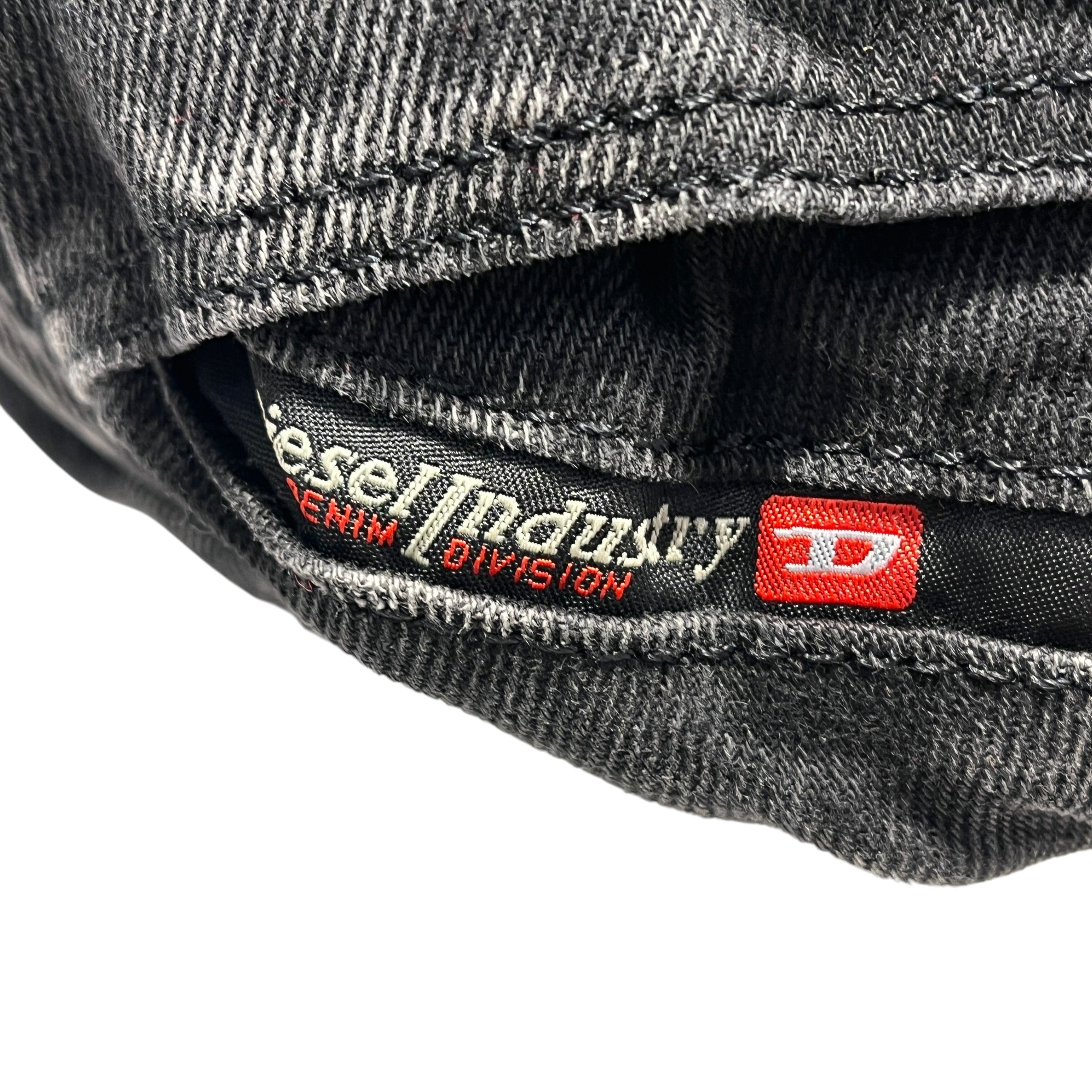 DIESEL/Bag/Denim/BLK/diesel multi pocket denim bag view 8