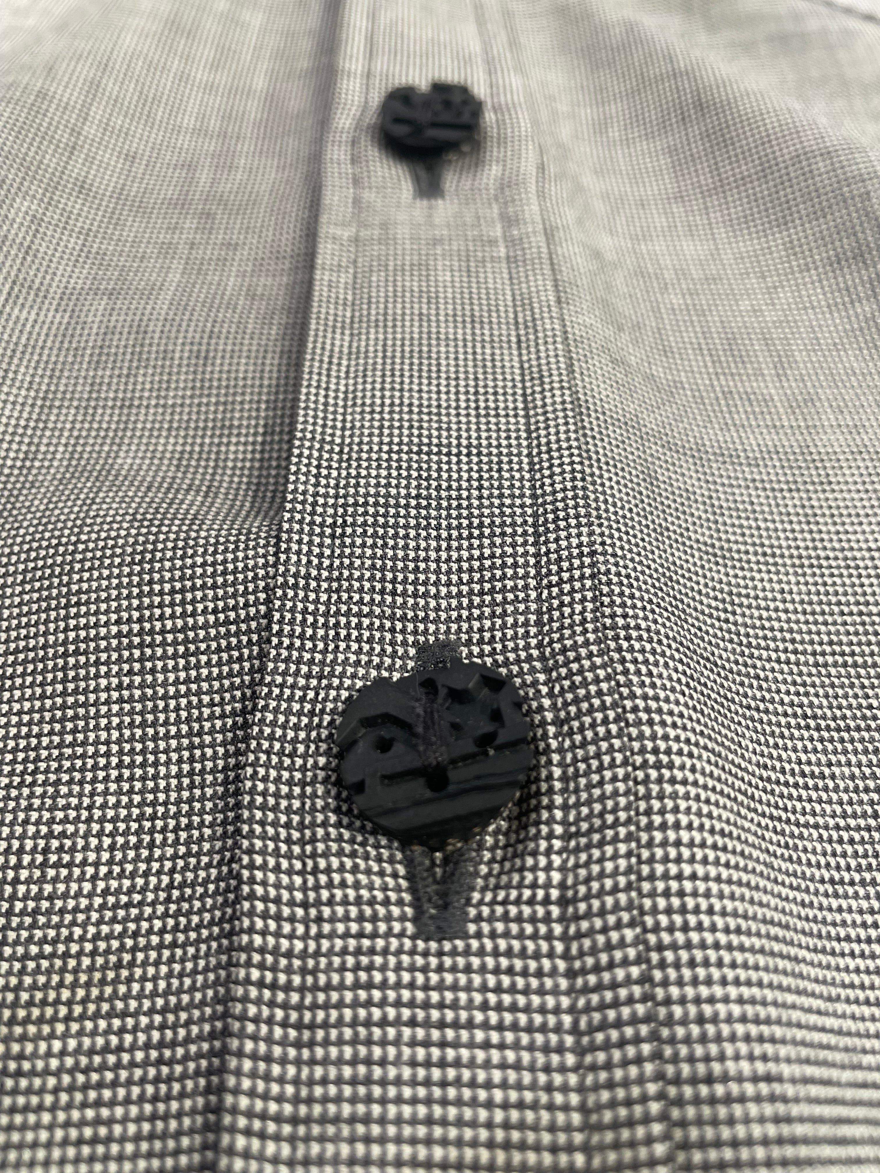 COMME des GARCONS HOMME PLUS/LS Shirt/M/Wool/GRY/Grey Button Up view 6