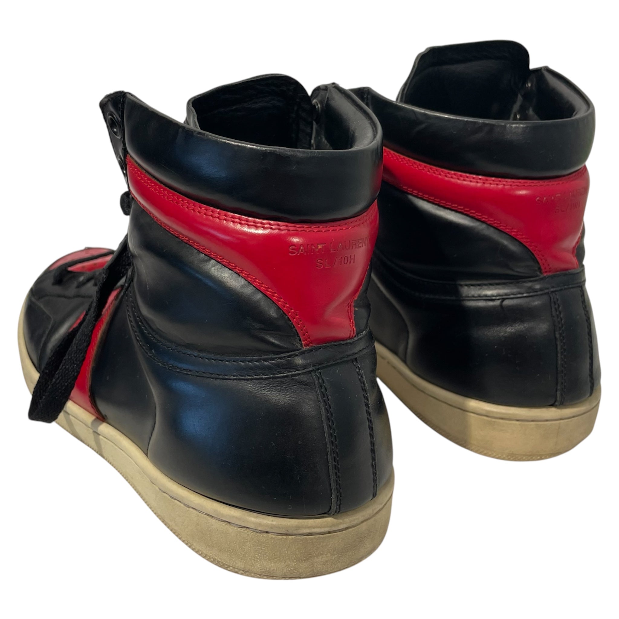SAINT LAURENT/Hi-Sneakers/EU 39/Leather/BLK/ view 2