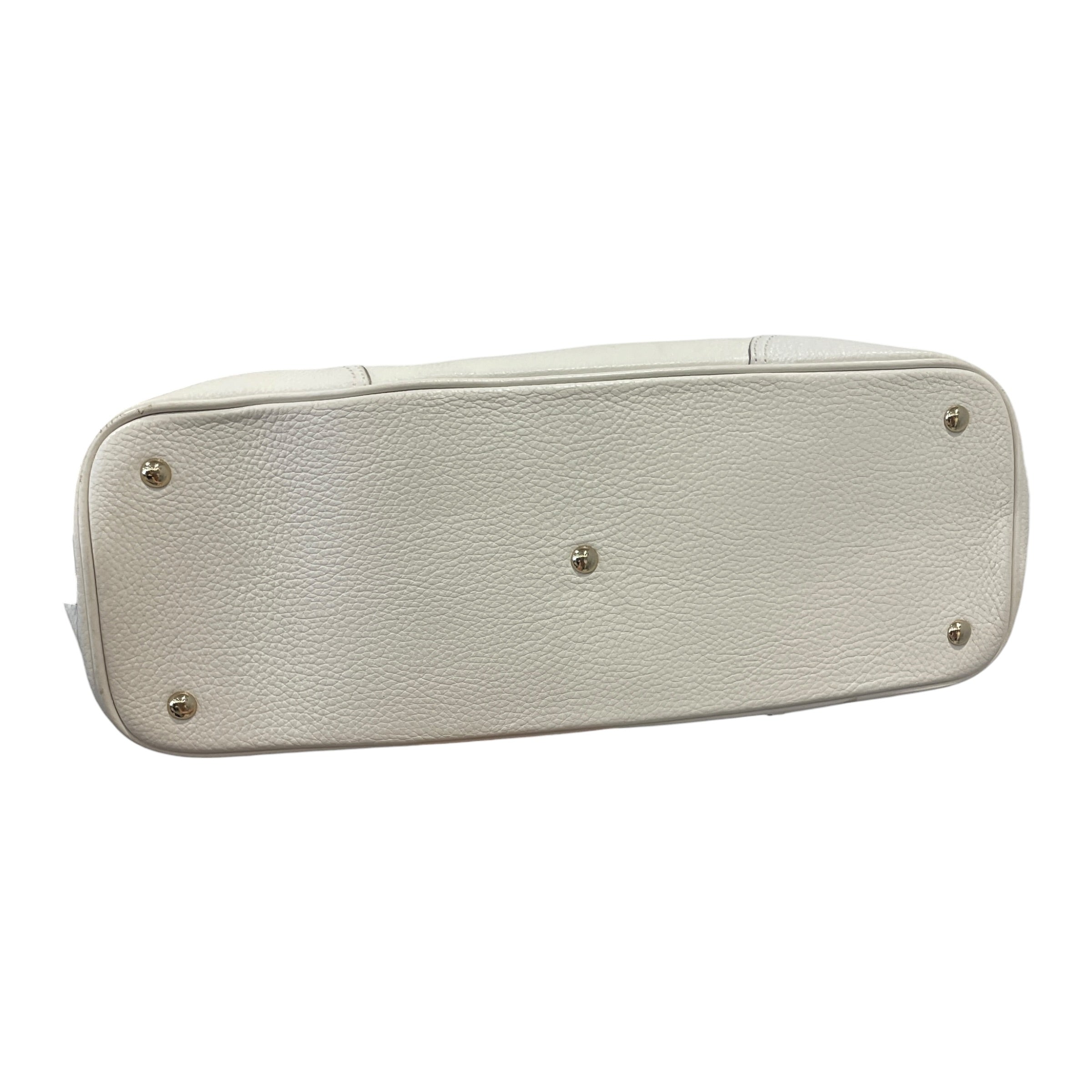 MCM/Hand Bag/Leather/WHT/side lock l0820 view 5