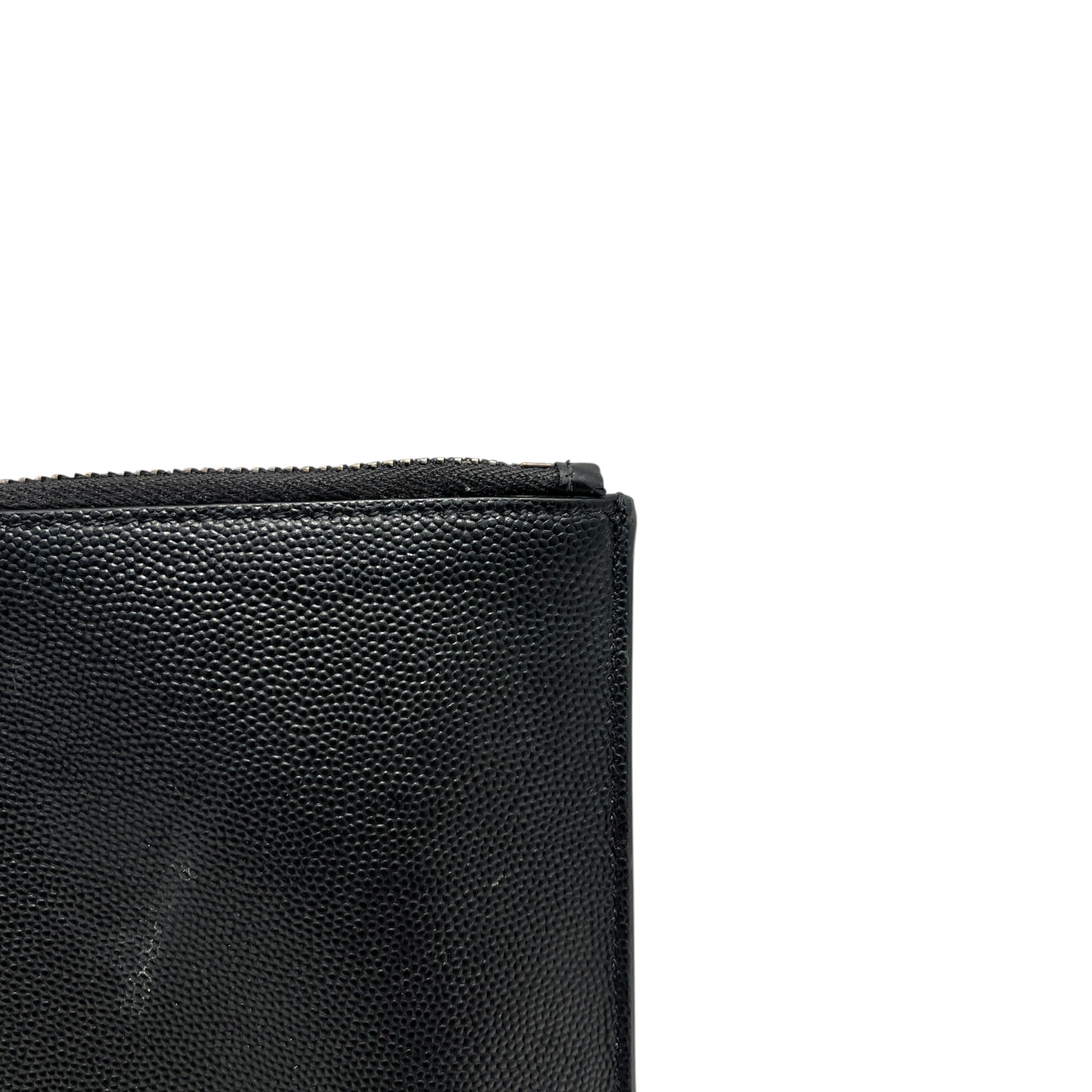 SAINT LAURENT/Pouch/Leather/BLK/PORTFOLIO LARGE 2024 view 7