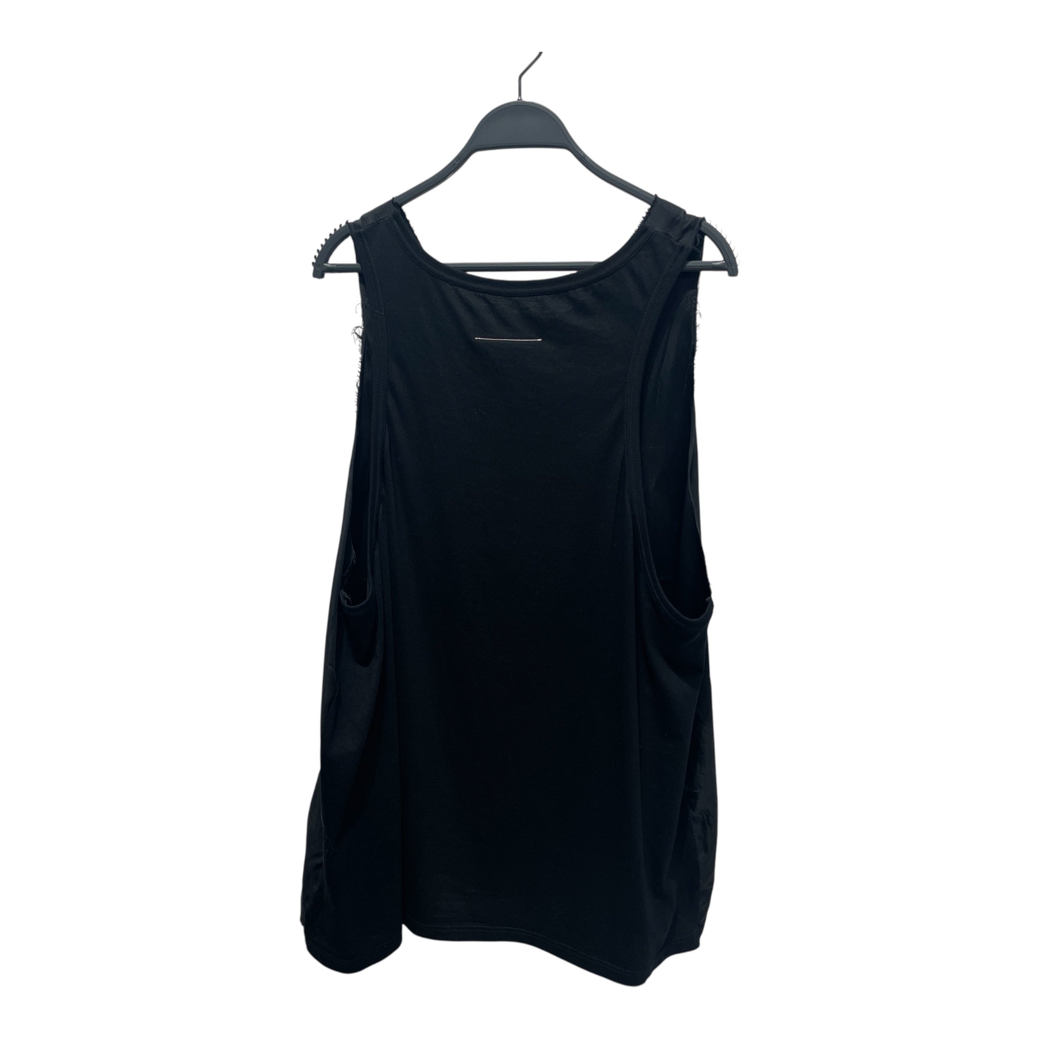 Maison Margiela/3|4 T-Shirt/XL/Cotton/BLK/Cut n Sew SL Tee view 2