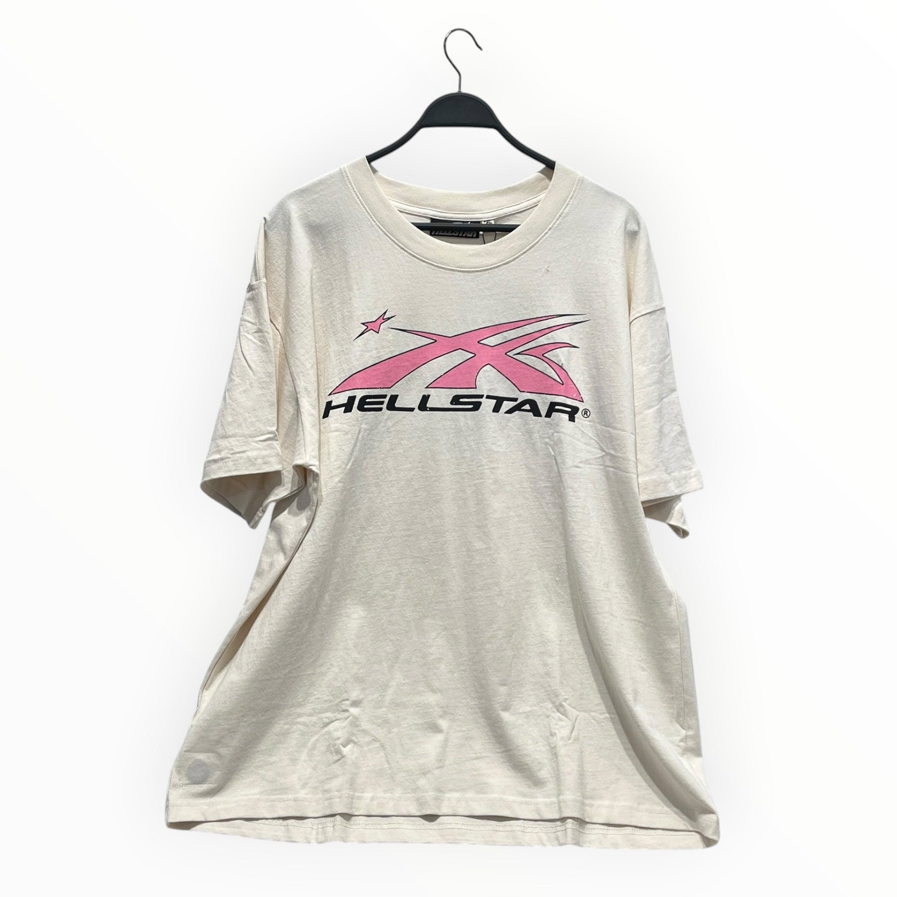 HELLSTAR/T-Shirt/XL/Cotton/WHT/Graphic/PINK 1996 P2P view 1