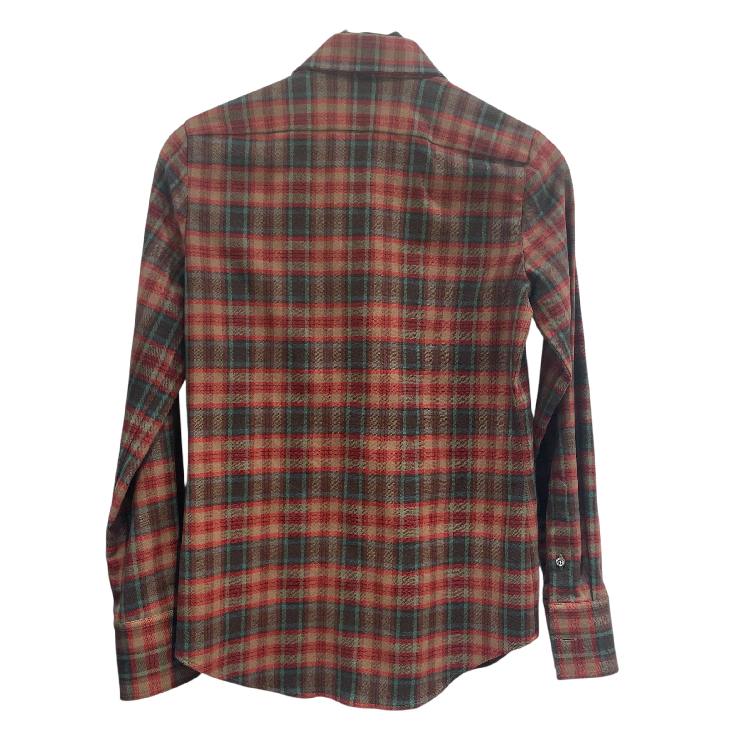 DSQUARED2/Flannel Shirt/38/Wool/MLT/Plaid/MINI METAL PLATE view 2