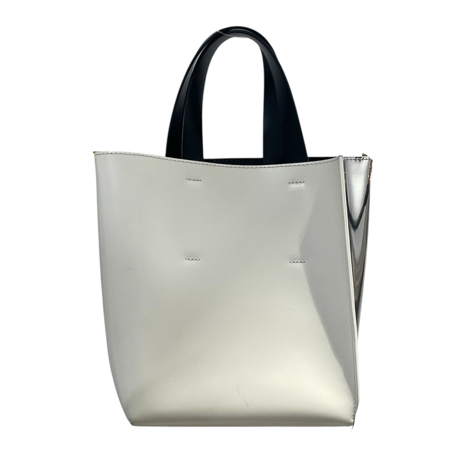 MARNI/Bag/SLV/SILVER SHINY BG view 2