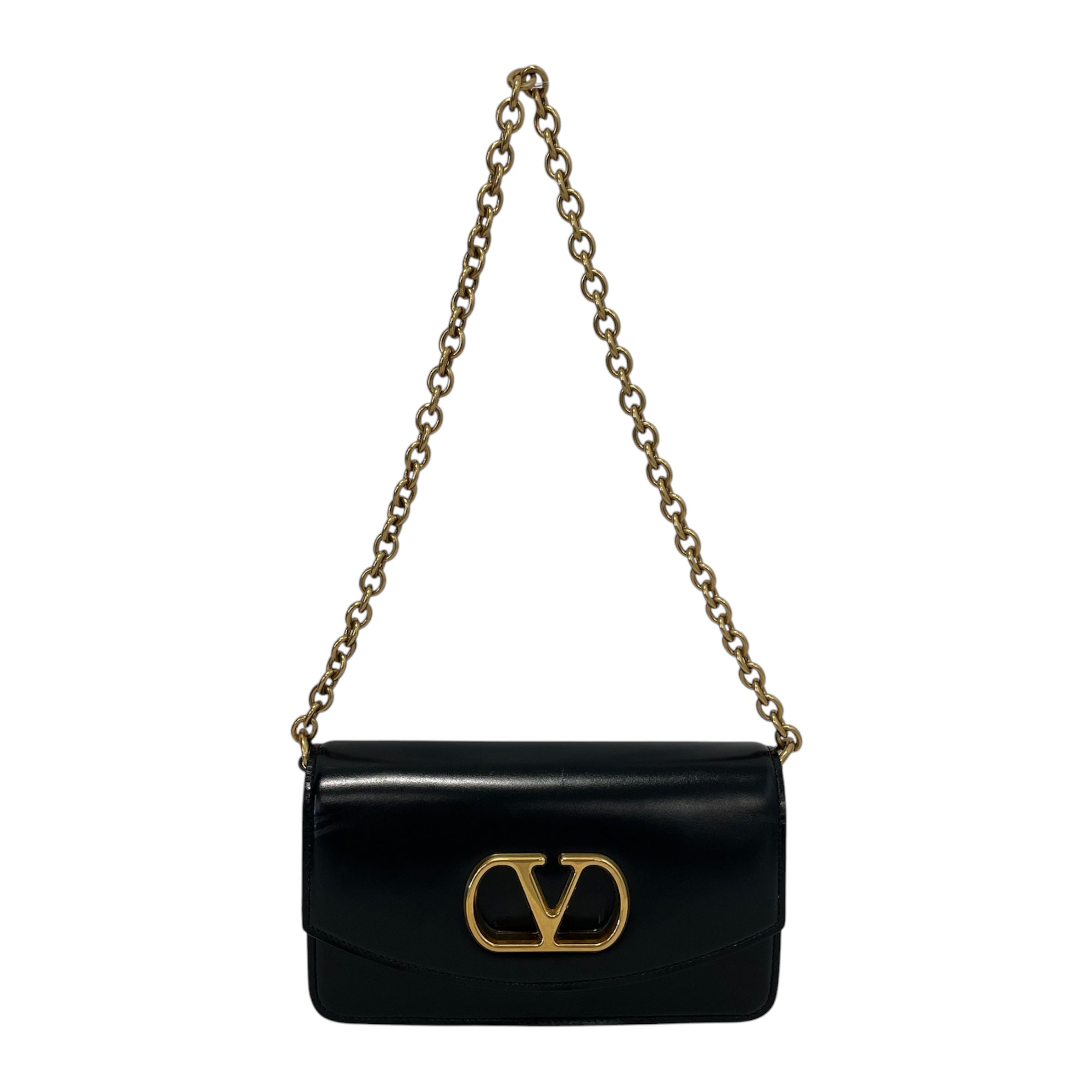 VALENTINO GARAVANI/Cross Body Bag/Leather/BLK/6W0B0R71GCB view 1