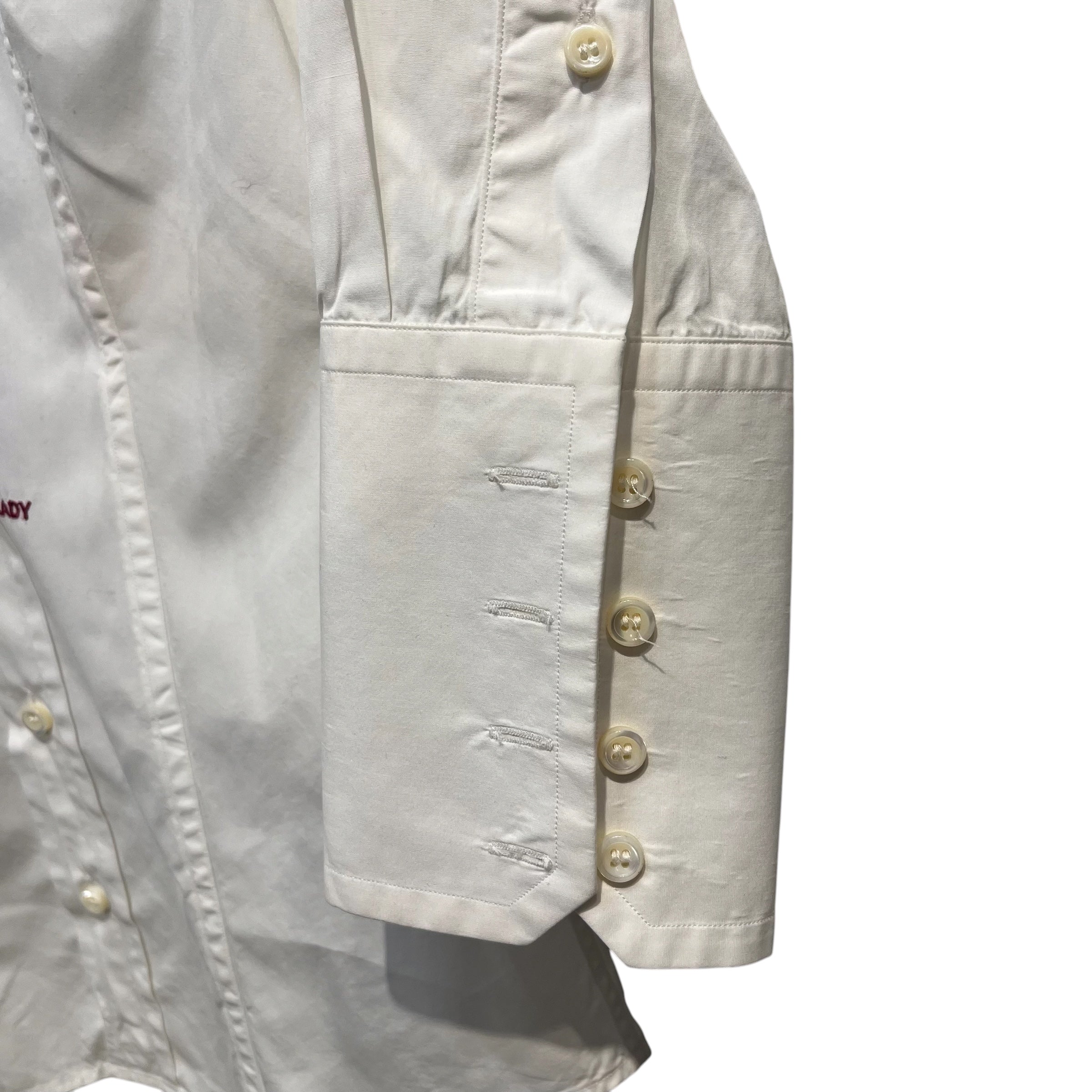 DSQUARED2/LS Blouse/40/Cotton/WHT/red lady view 4