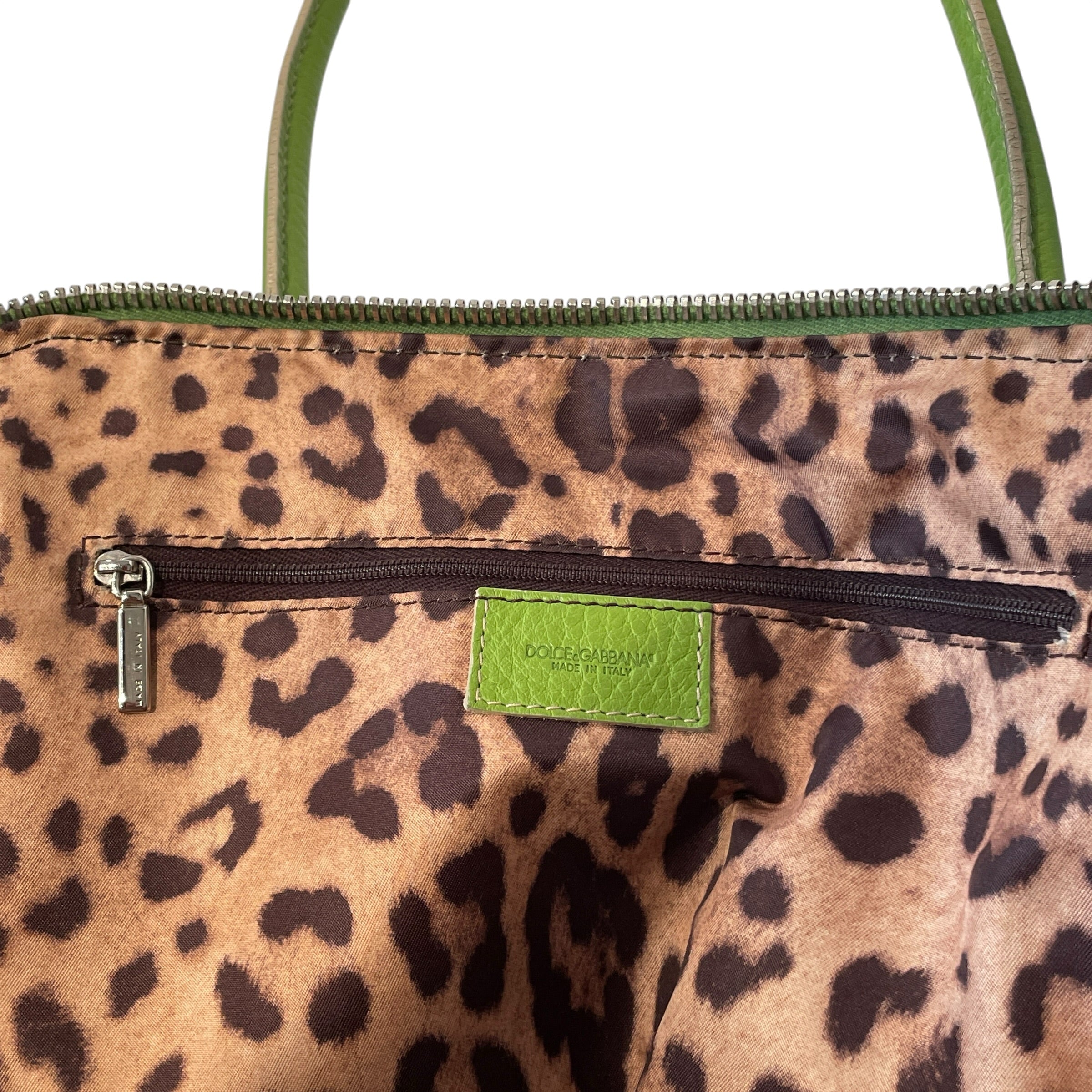DOLCE&GABBANA/Hand Bag/Leather/GRN/Y2K TOP HANDLE / KEY HARDWARE view 9
