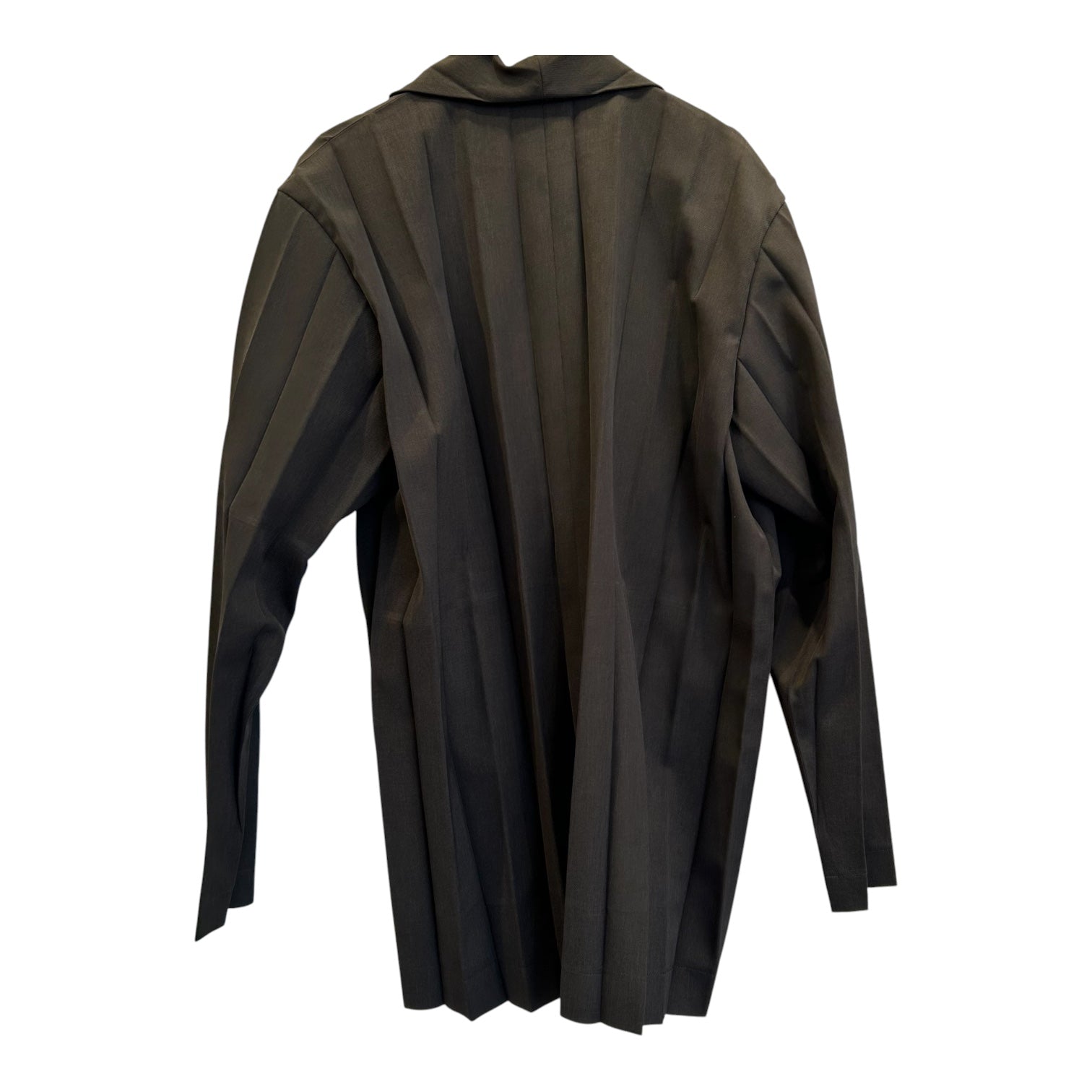 HOMME PLISSE ISSEY MIYAKE/Jacket/3/Polyester/GRY/edge ensemble blazer view 2