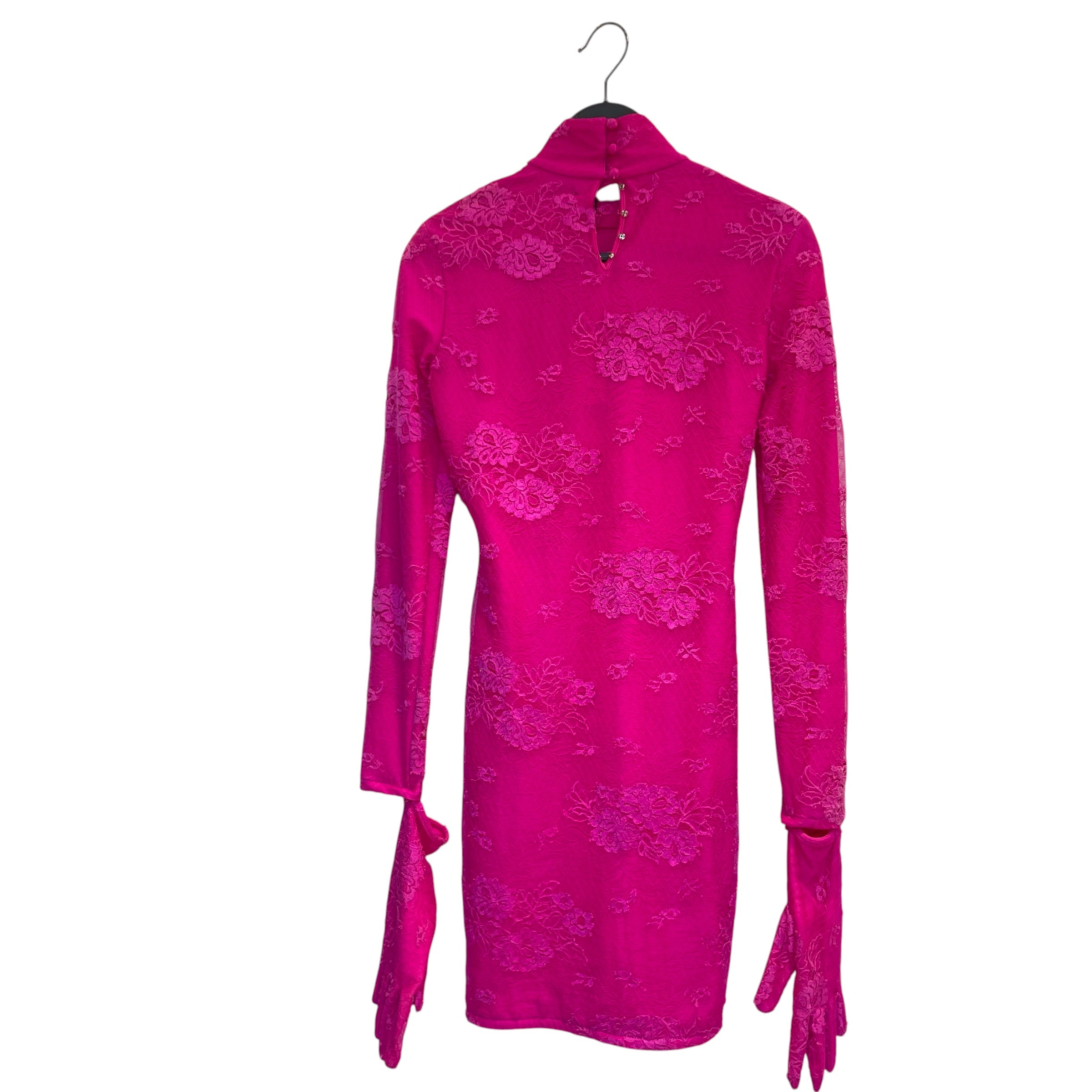 BALENCIAGA/LS Dress/34/All Over Print/Cotton/PNK/glove dress view 2