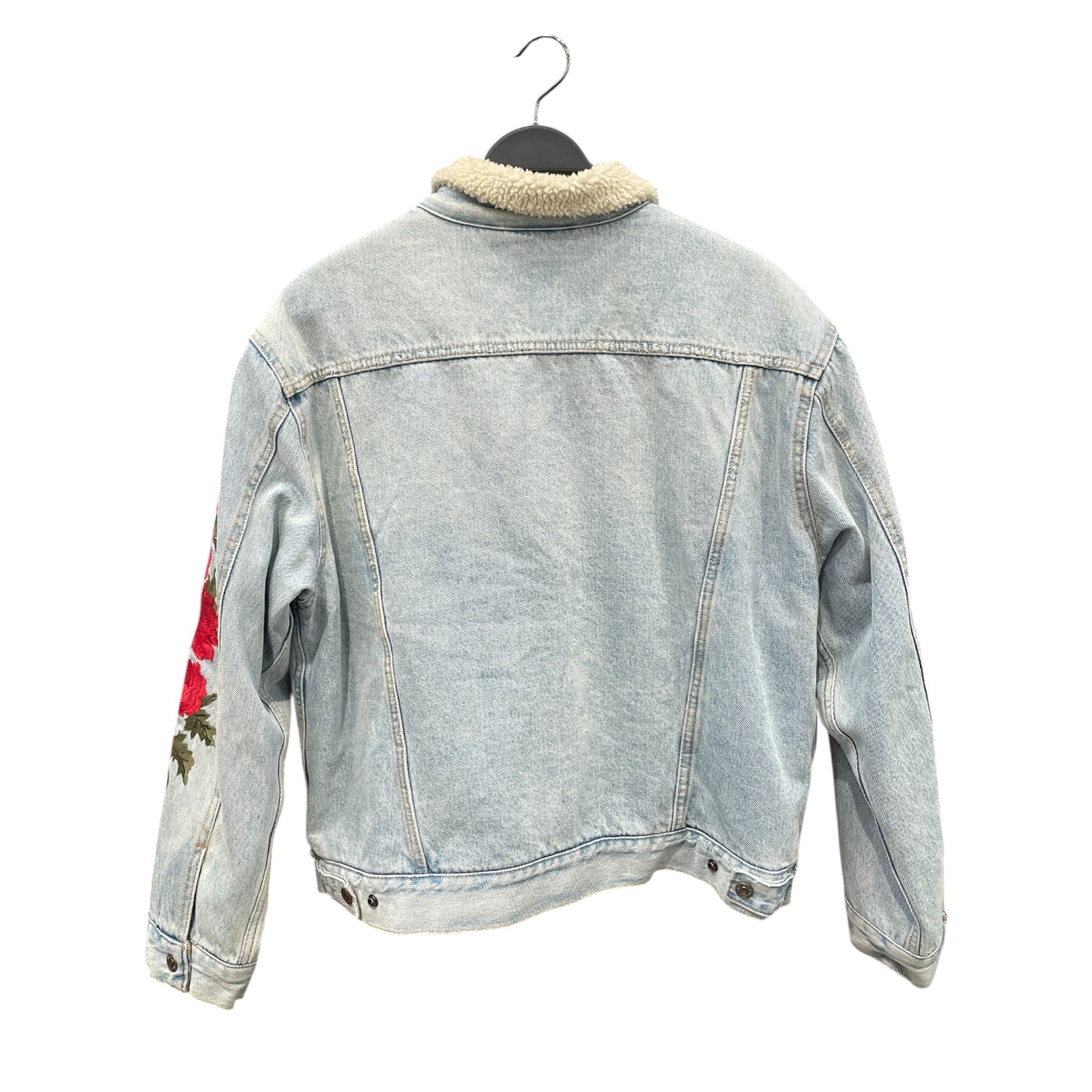 Levi's/Denim Jkt/XL/Cotton/BLU/Rose Sleeve Sherpa Jacket view 2