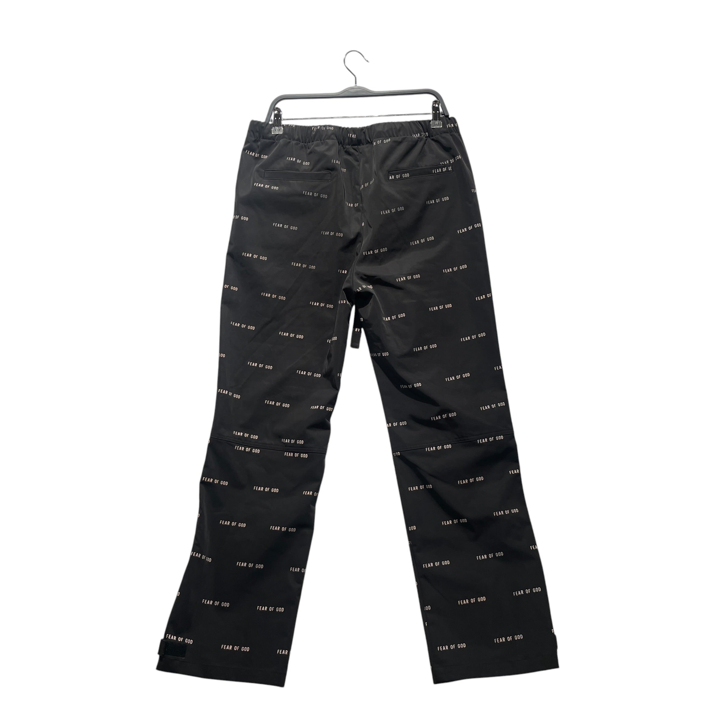 FEAR OF GOD/Pants/XL/Nylon/BLK/Monogram/black view 2