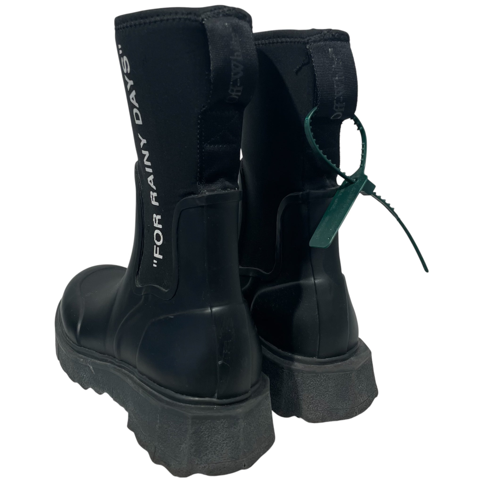 OFF-WHITE/Boots/EU 40/Nylon/BLK/ view 2