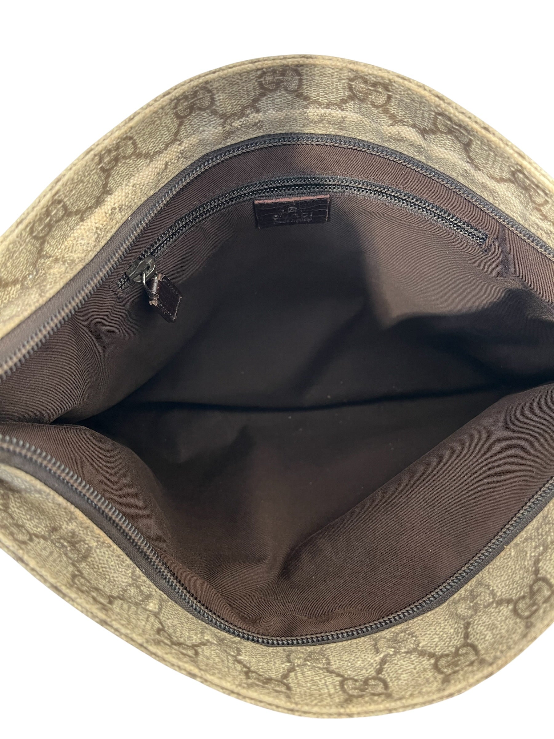 GUCCI/Bag/Leather/KHK/Messenger bag view 6