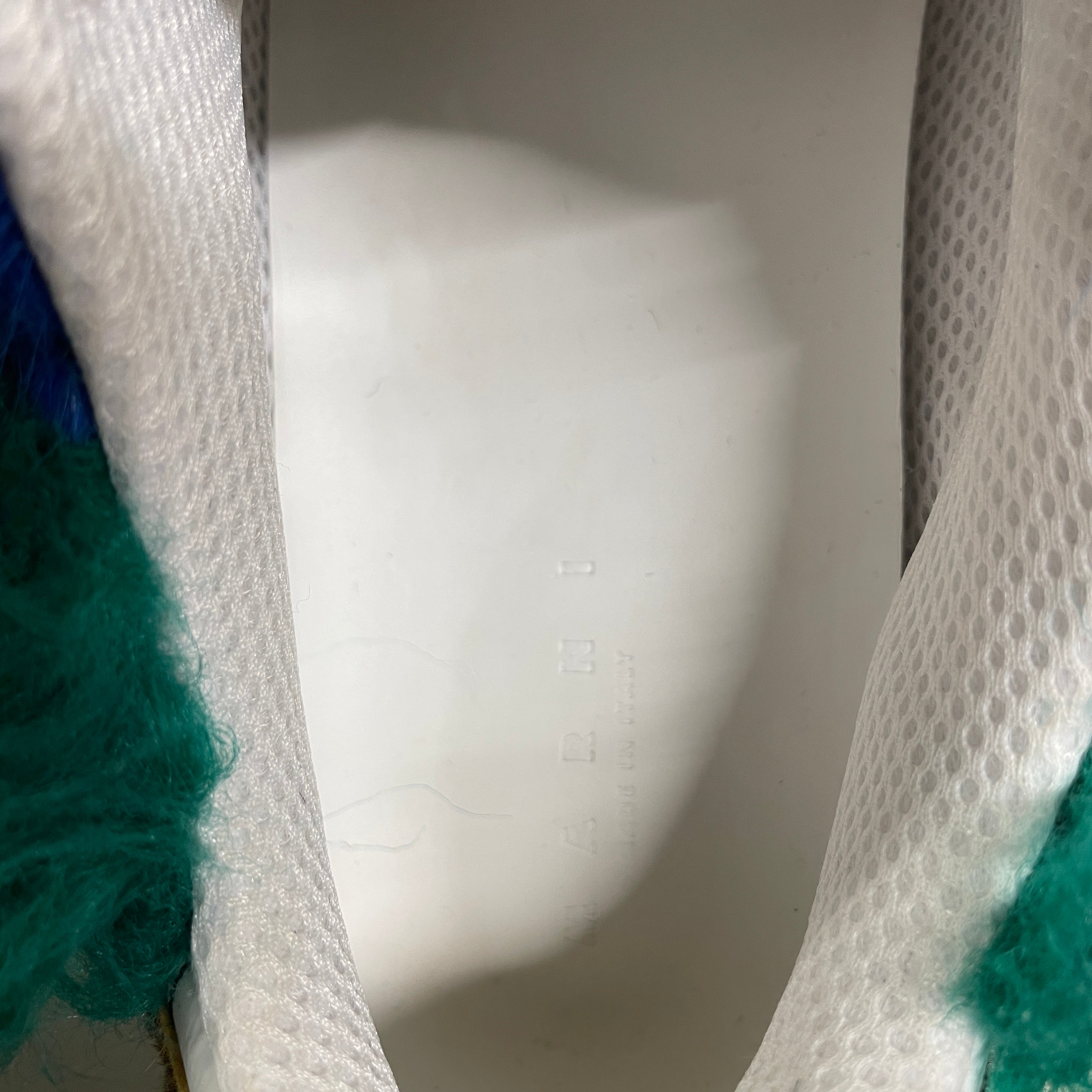 MARNI/Low-Sneakers/US 13/All Over Print/Fur/MLT/cheetah print, blue, green view 3