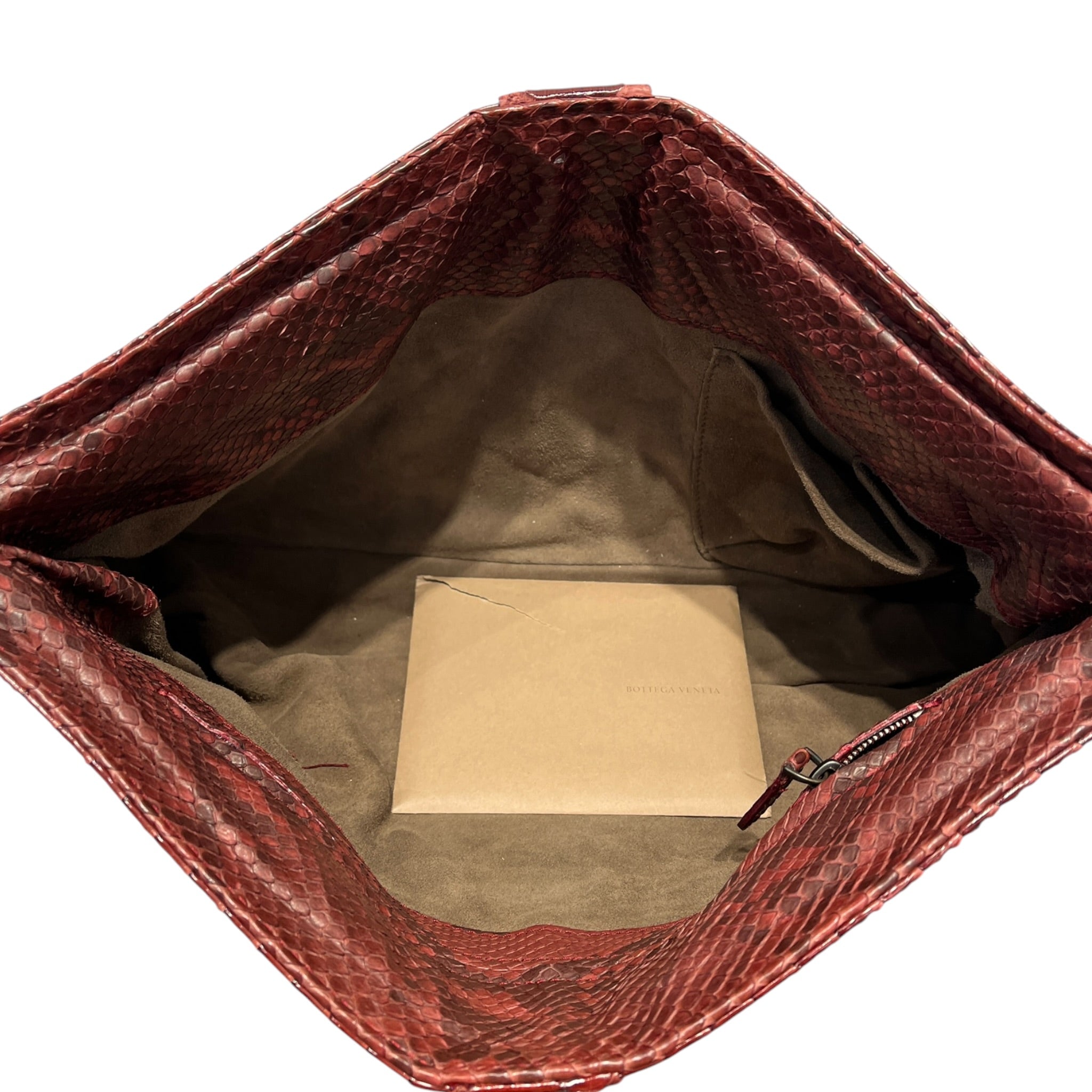 BOTTEGA VENETA/Clutch Bag/Animal Pattern/Leather/BRD/VIBIO CLUTCH PYTHON LEATHER view 4