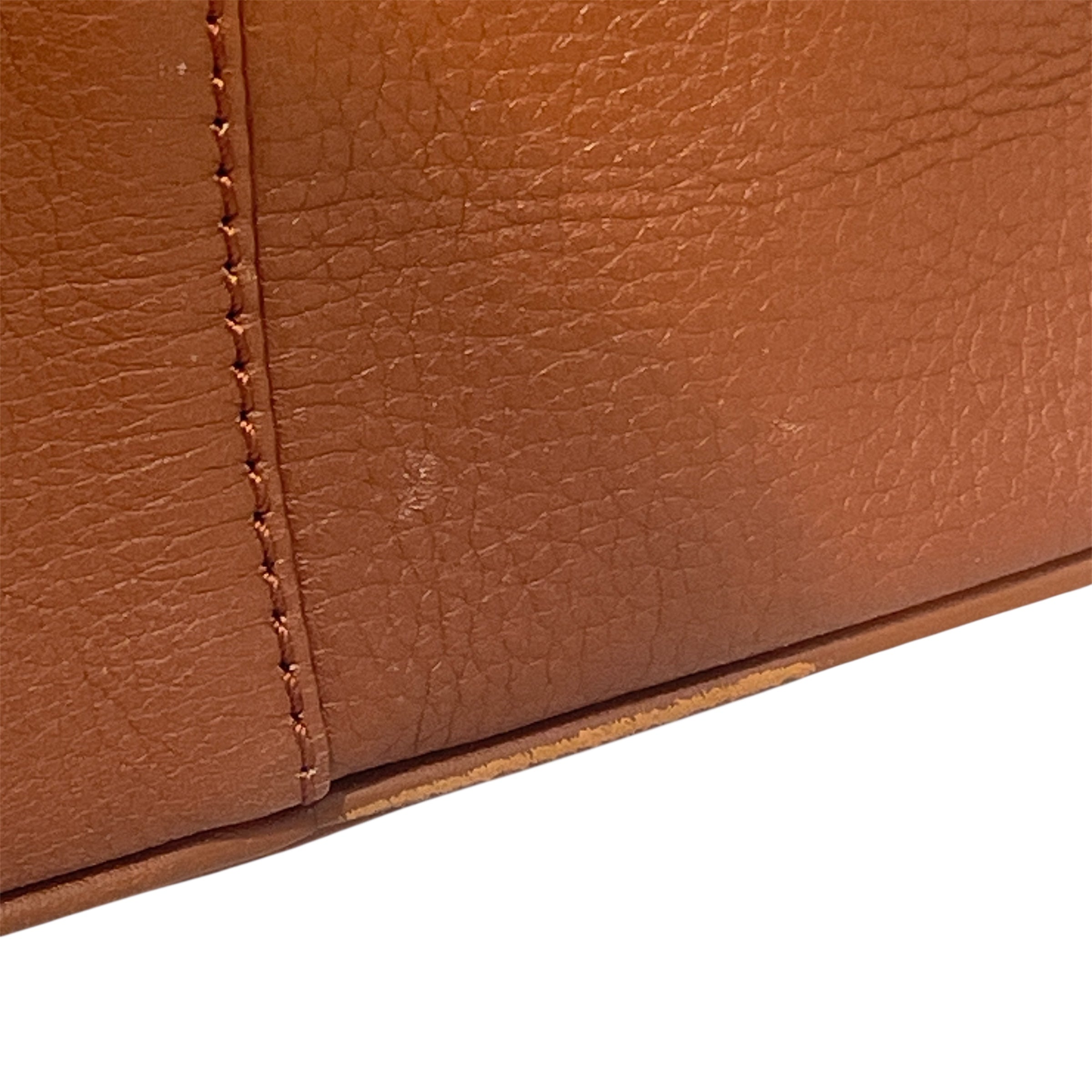 BURBERRYS/Hand Bag/Leather/CML/Gold Clasp Logo view 9